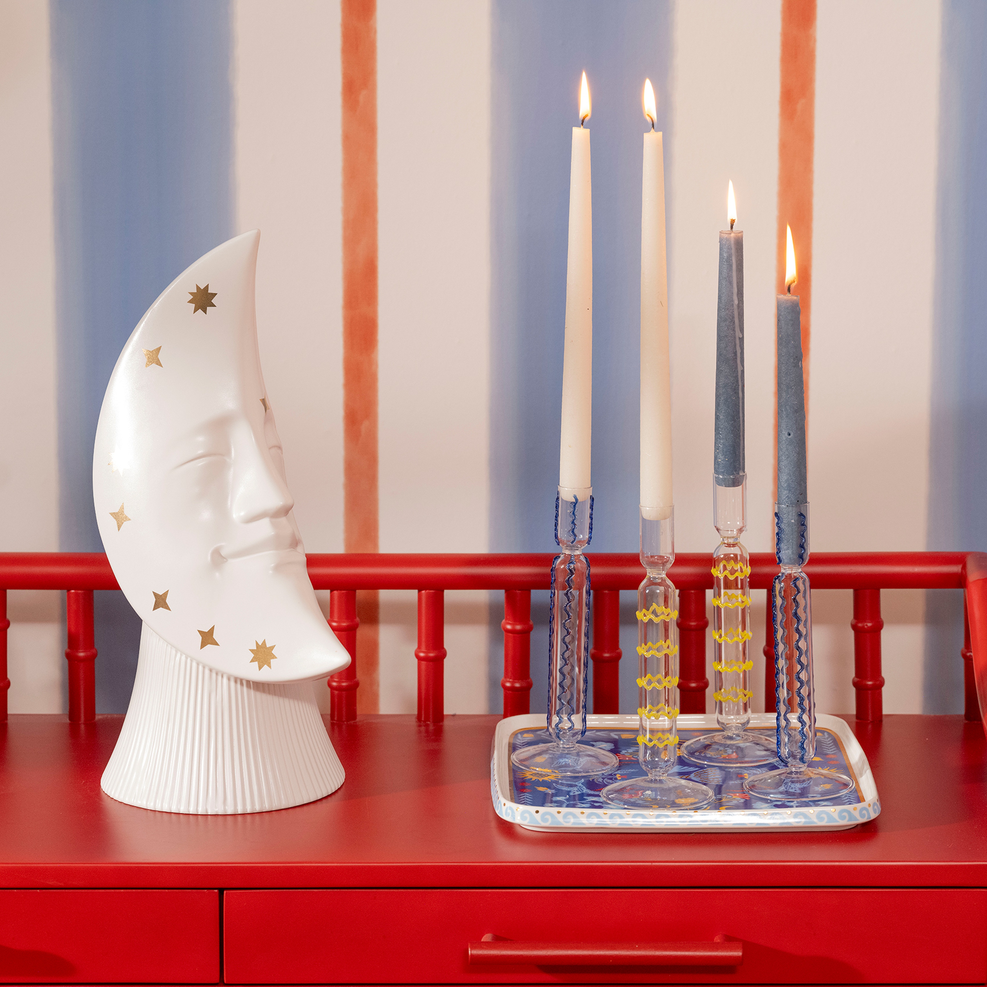 Longhu Seramik Vazo 24x19x41 Cm Beyaz - Altın