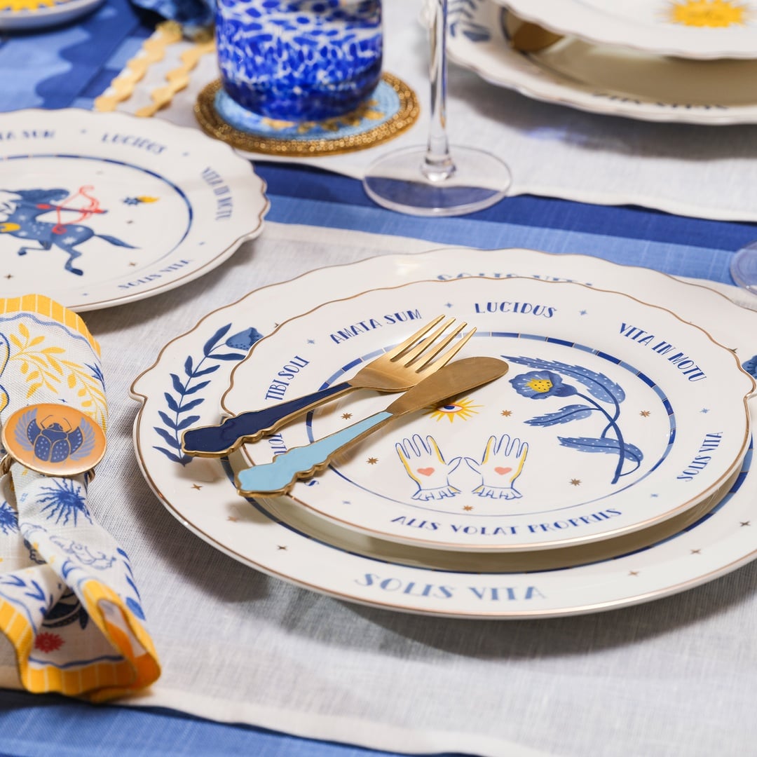 Rampur Çelik Servis Seti 10x15x2 Cm Renkli