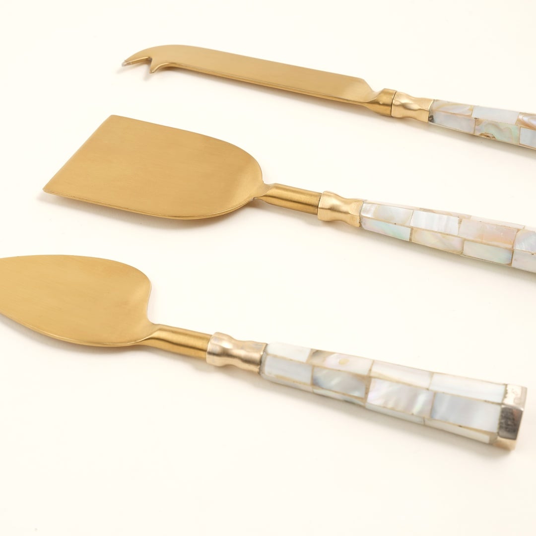 Rampur Çelik Servis Seti 16x4 Cm Gold