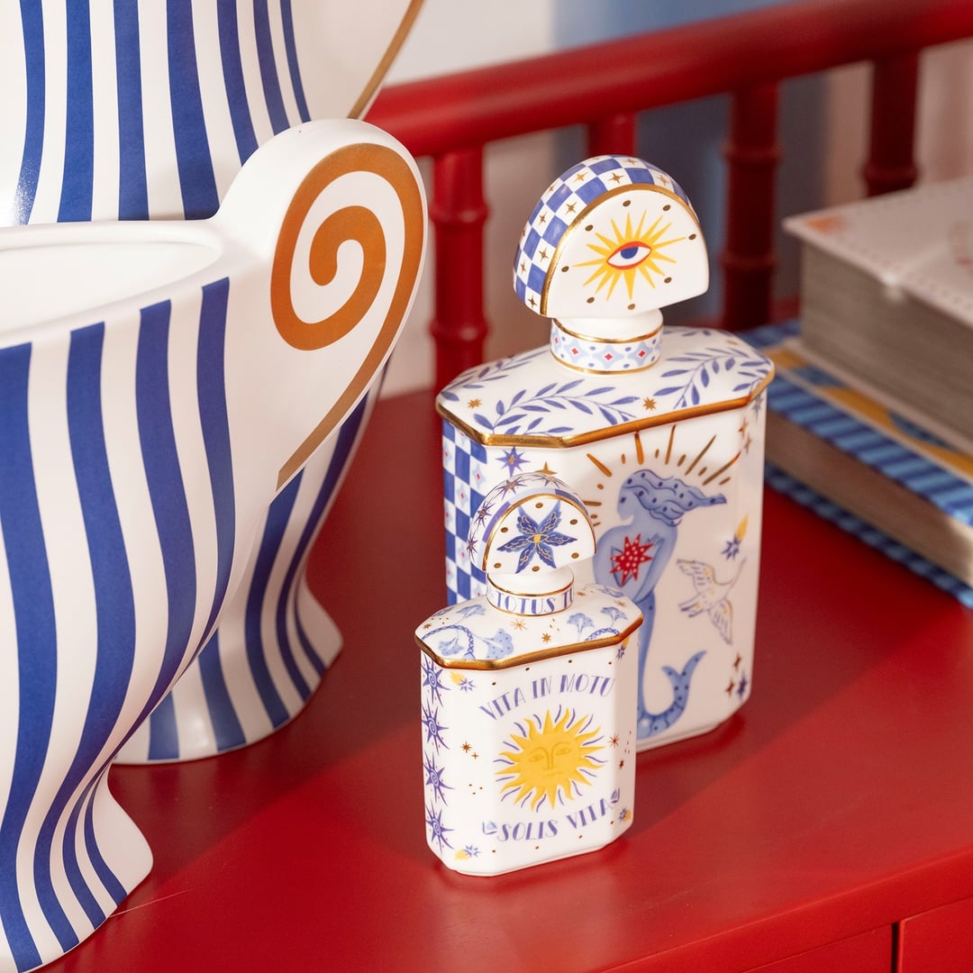 Shekou Porselen Dekoratif Obje 100 Ml Renkli