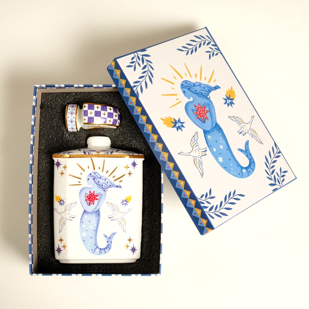 Shekou Porselen Dekoratif Obje 375 Ml Renkli