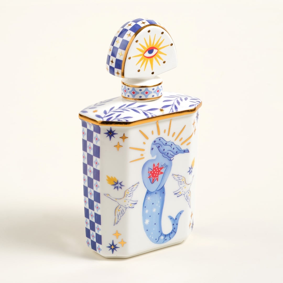 Shekou Porselen Dekoratif Obje 375 Ml Renkli