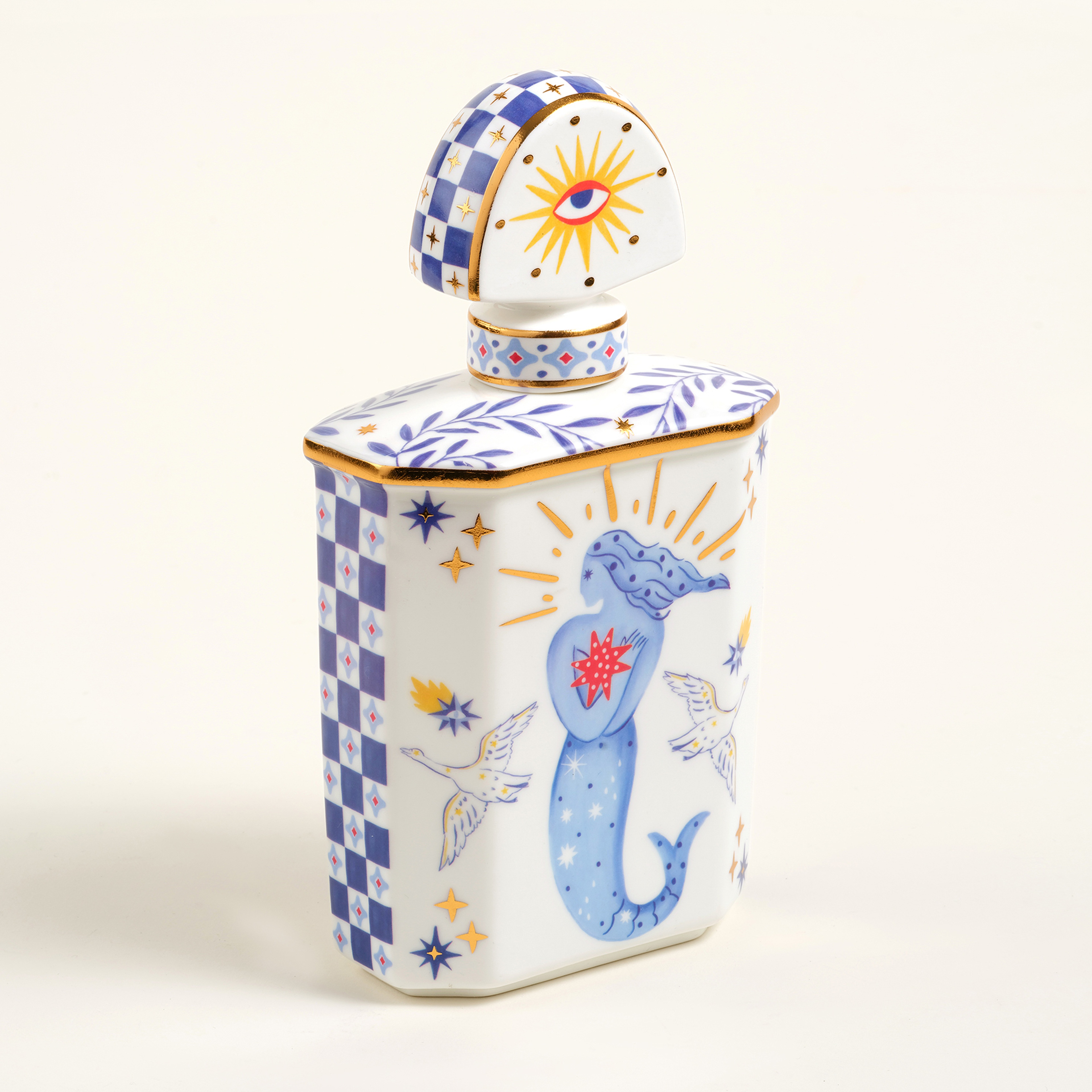 Shekou Porselen Dekoratif Obje 375 Ml Renkli