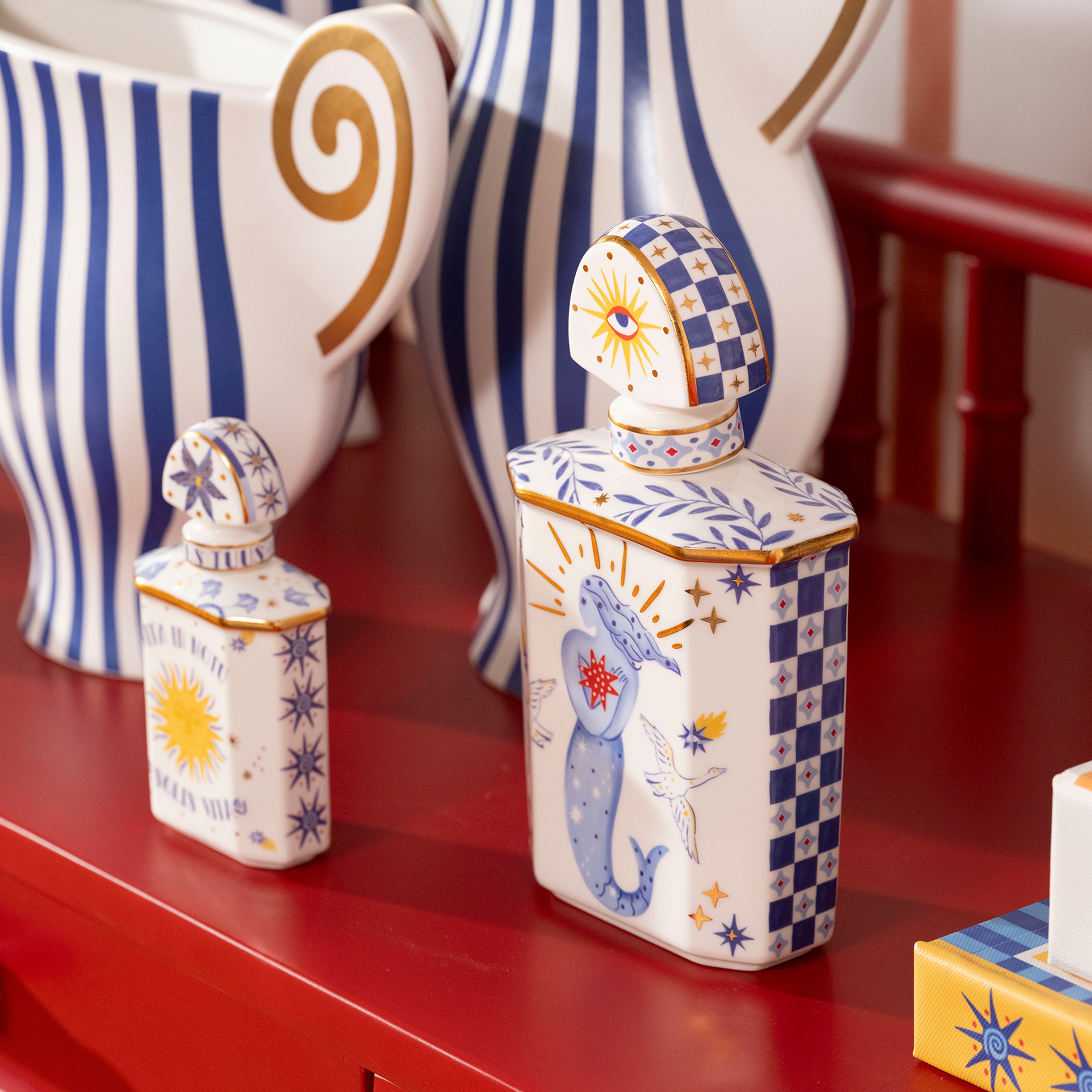 Shekou Porselen Dekoratif Obje 375 Ml Renkli