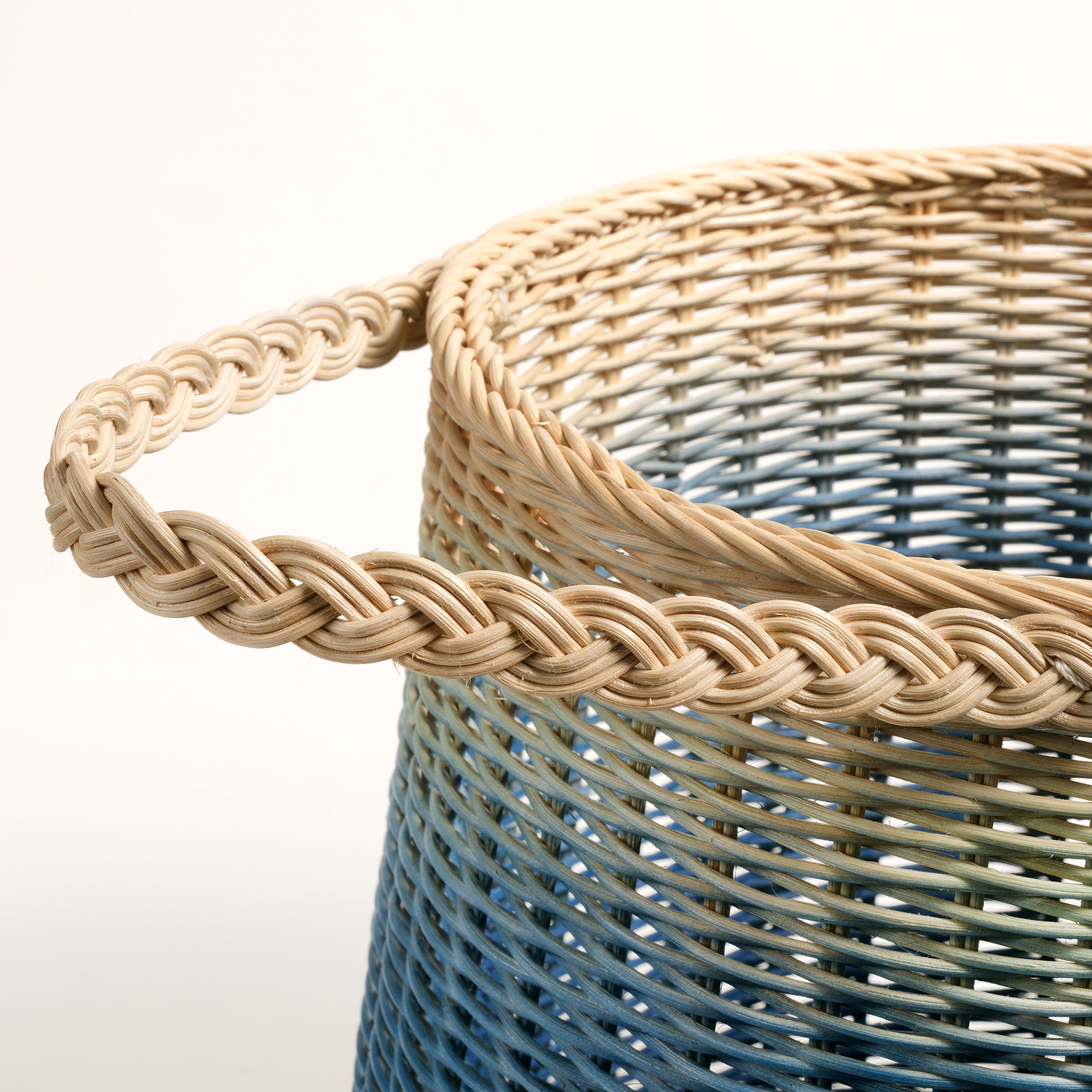 Java Rattan Sepet 25 Cm Mavi