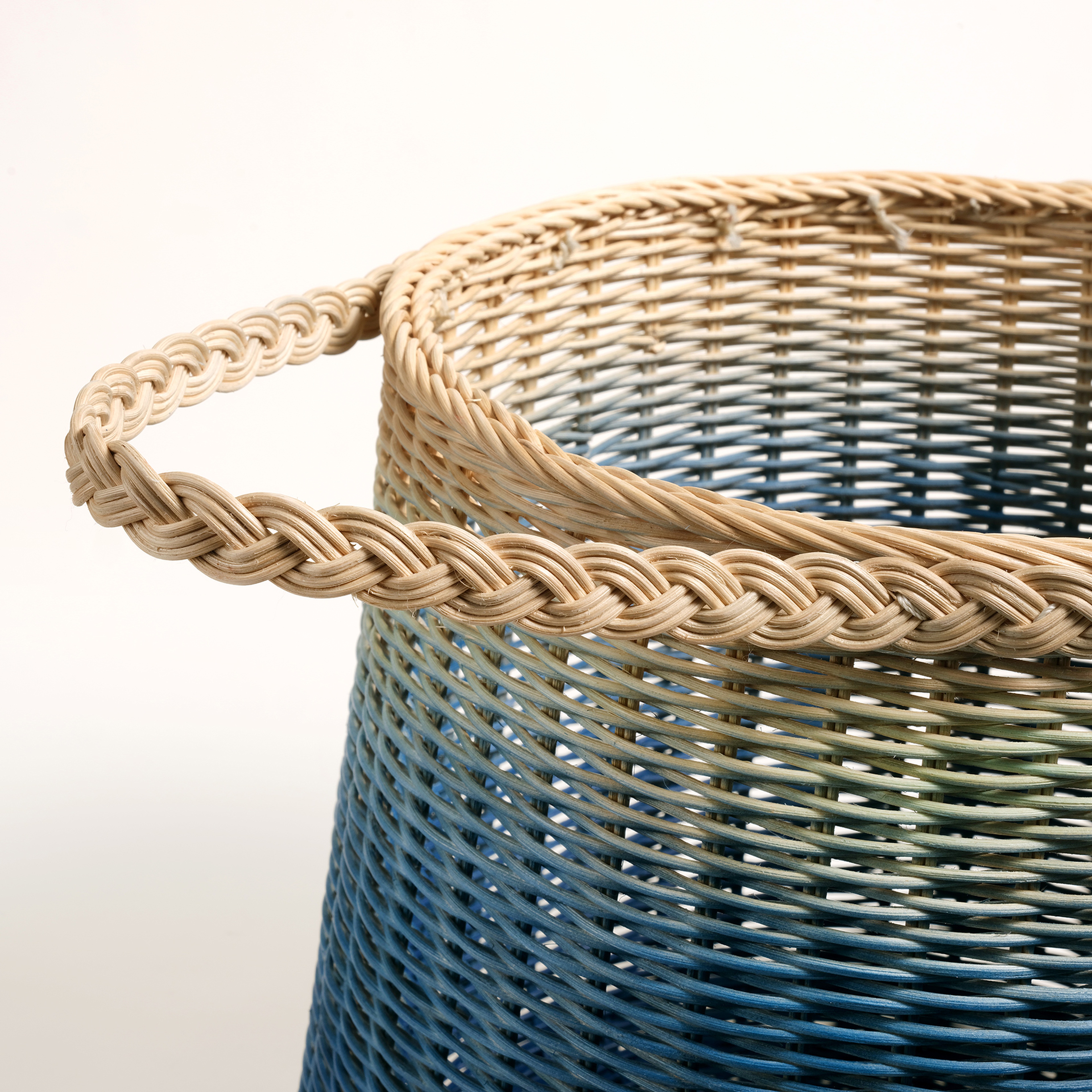 Java Rattan Sepet 36 Cm Mavi