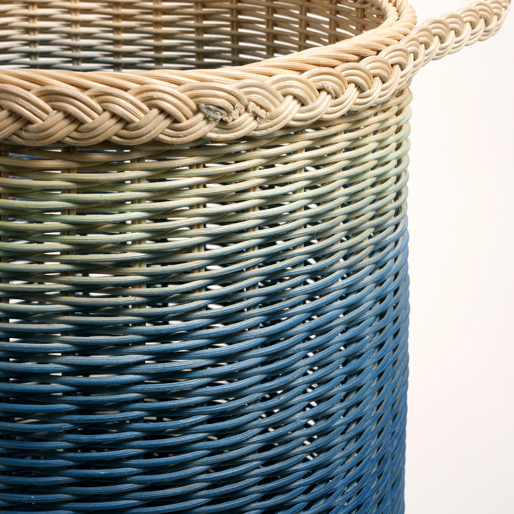 Java Rattan Sepet 36 Cm Mavi