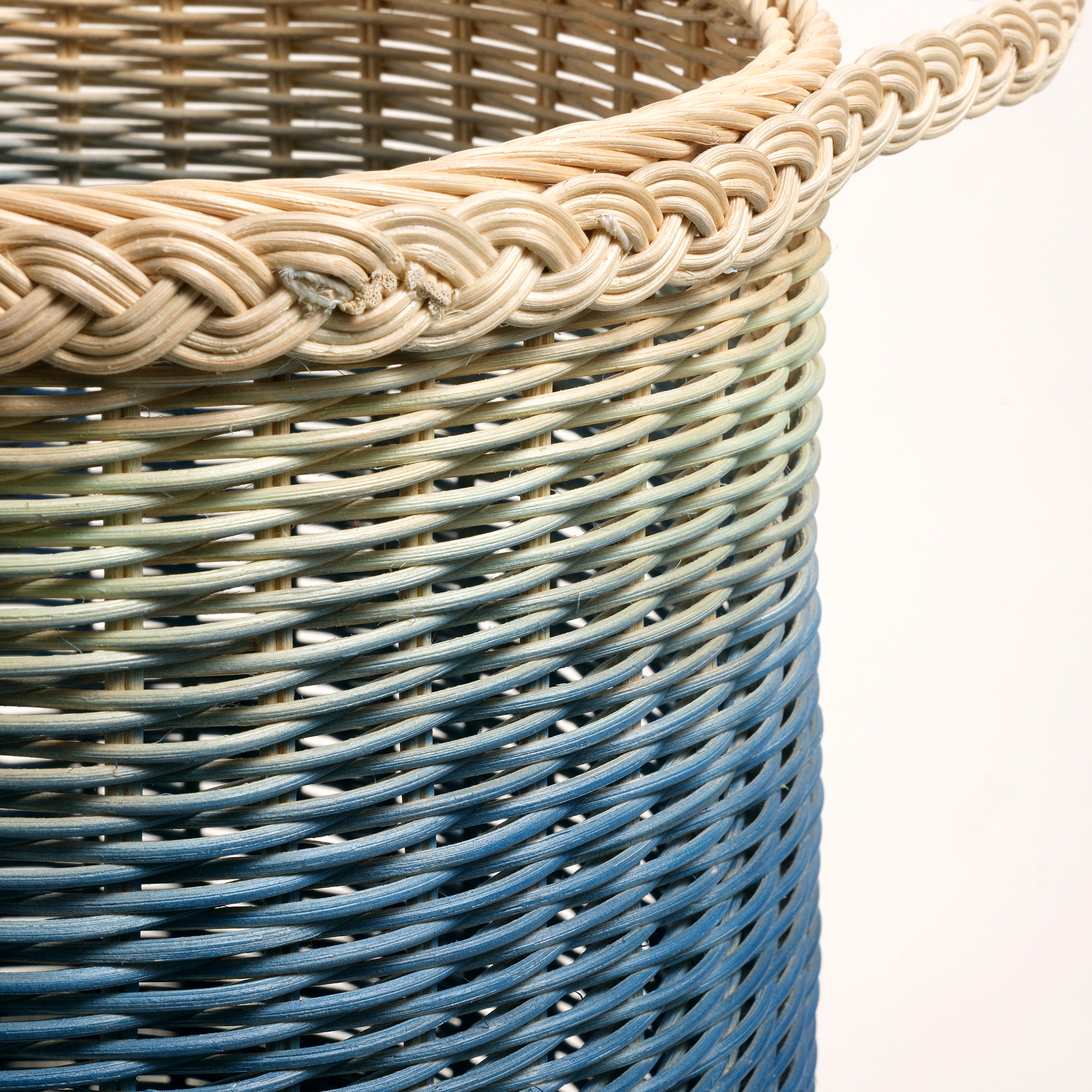 Java Rattan Sepet 30 Cm Mavi