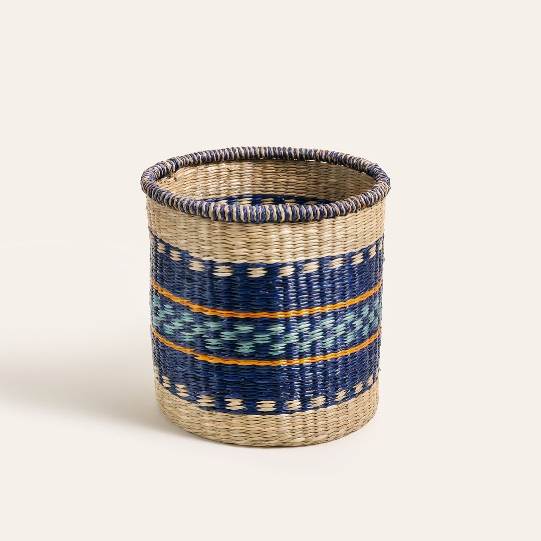 Tam Dao Deniz Çayırı Sepet 26x26 Cm Renkli