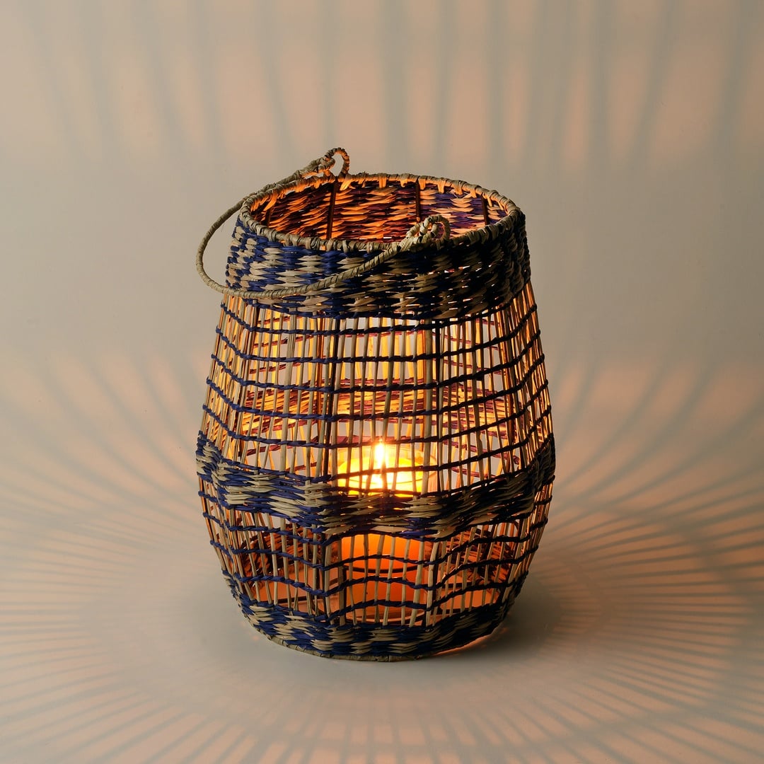 Tam Dao Deniz Çayırı Fener 24x 18x 28 Cm Mavi