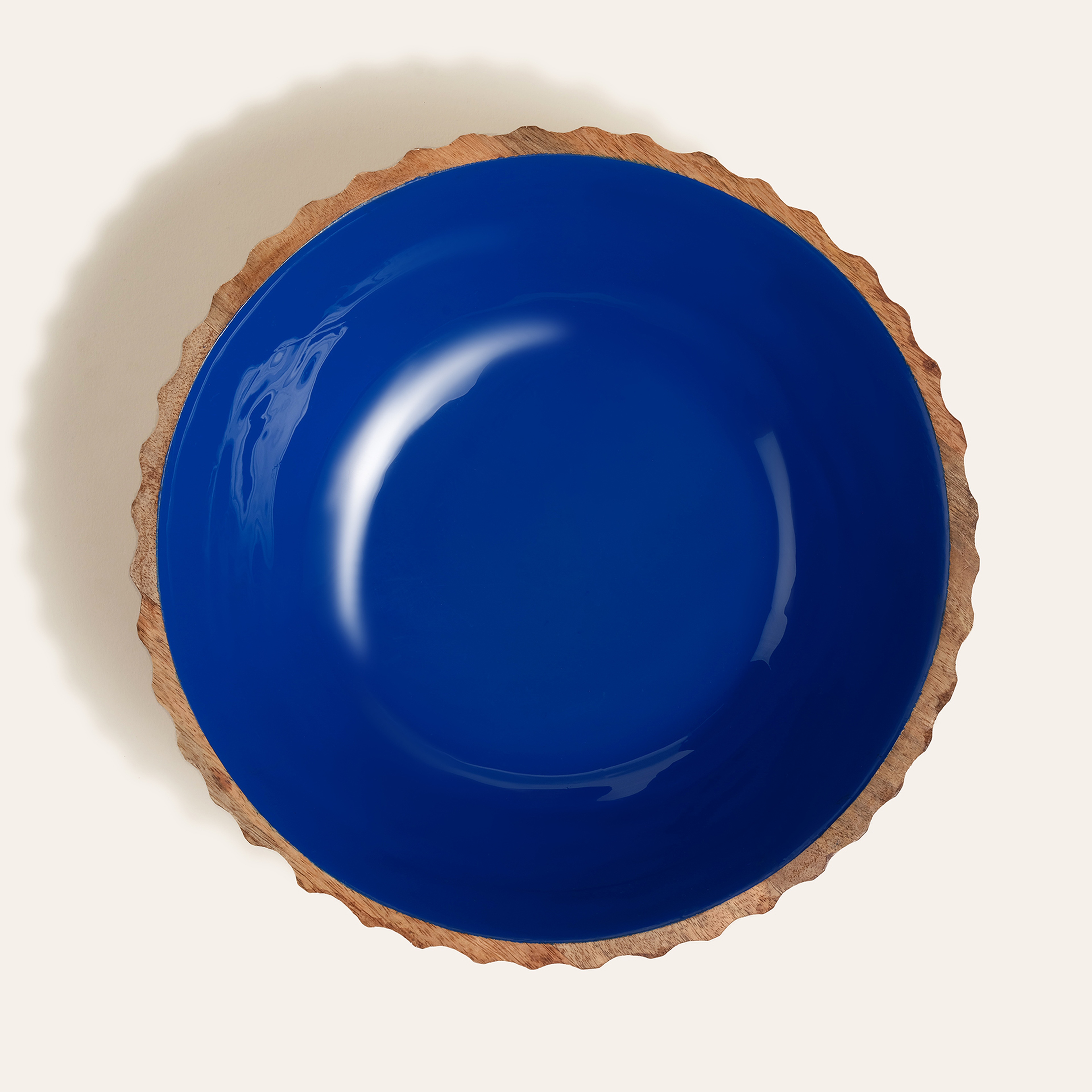 Lakrı Mango Ağacı Kase 13x13x5 Cm Lacivert