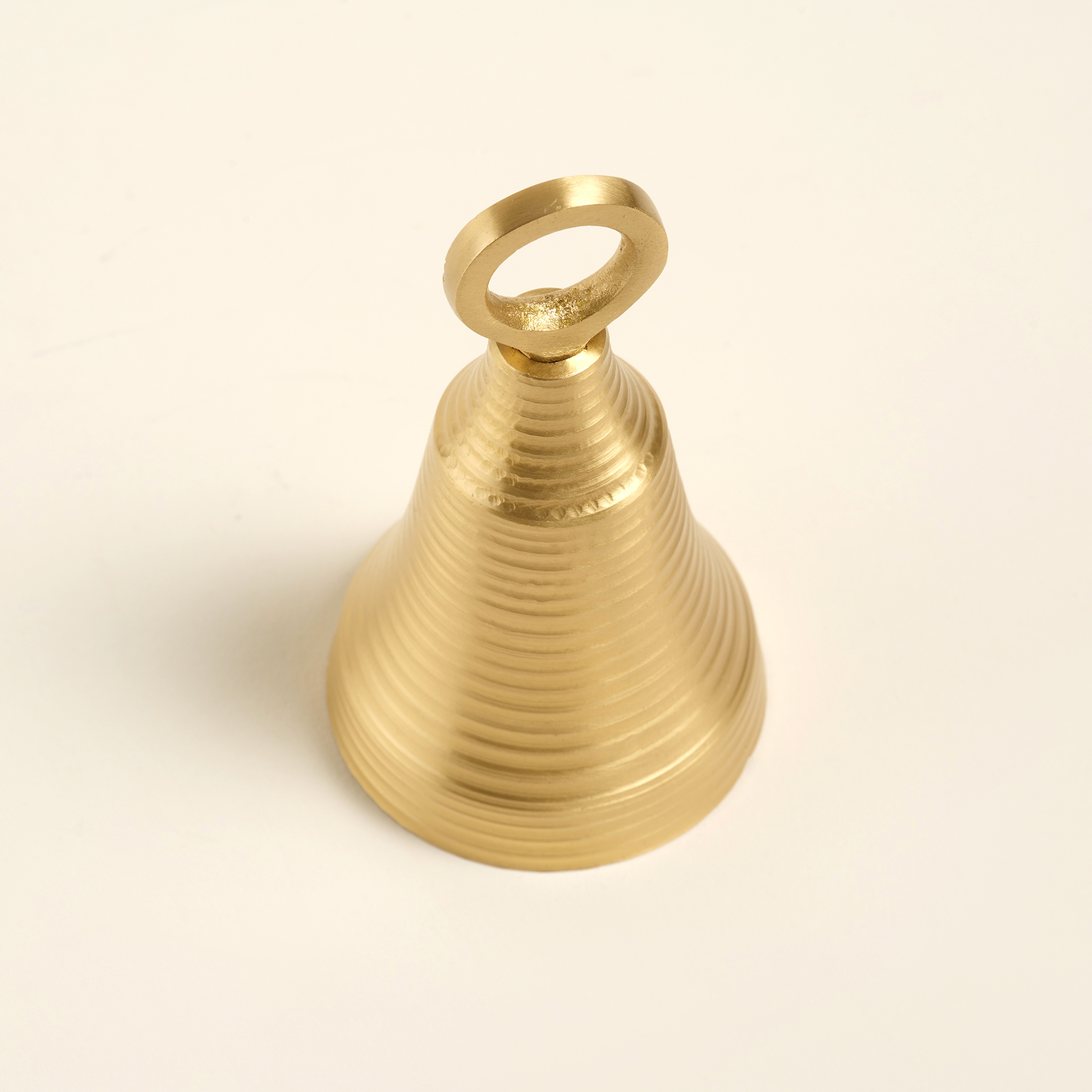 Lotus Pirinç Dekoratif Obje 5x5x9 Cm Mat Altın