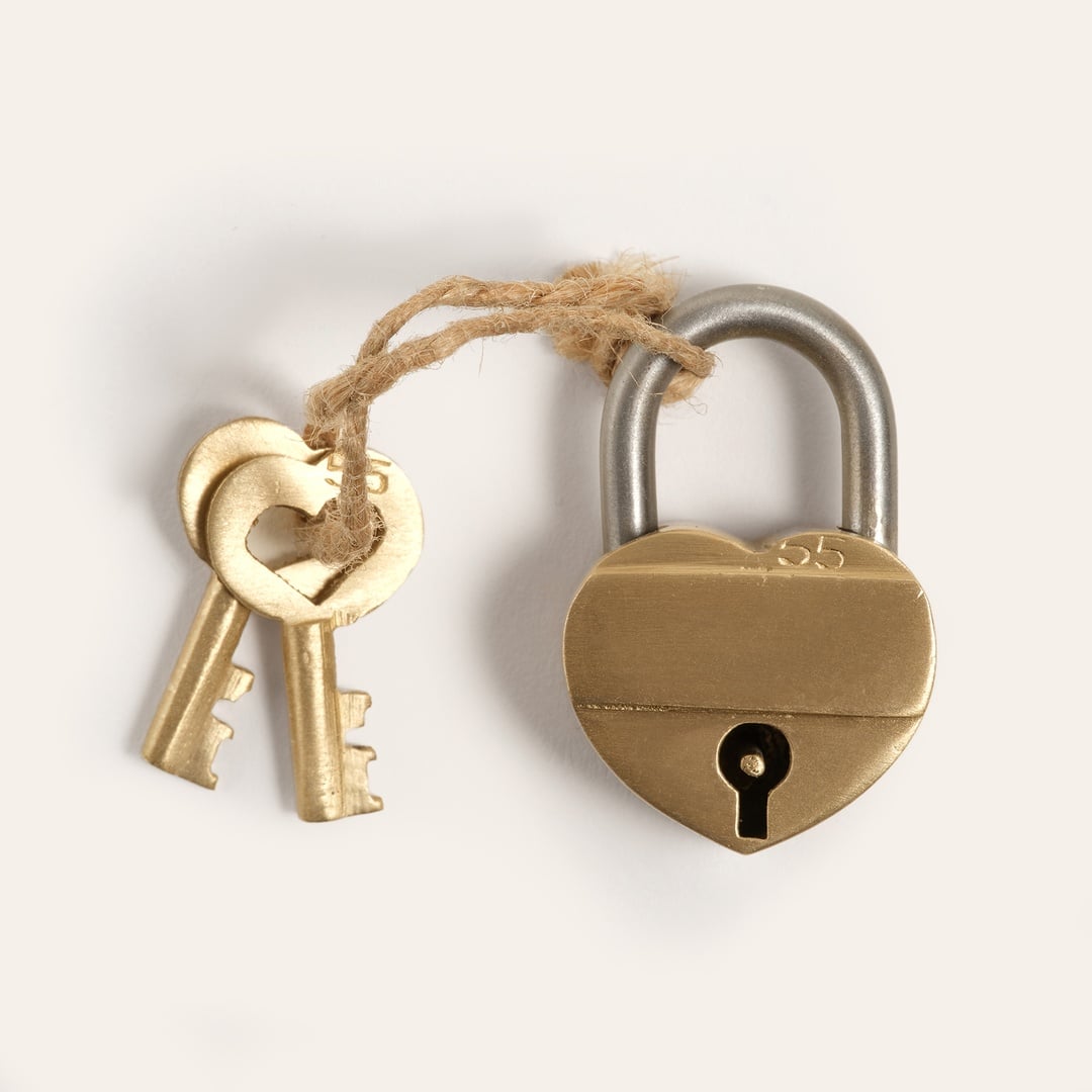 Lotus Pirinç Dekoratif Obje 3x3x4 Cm Altın