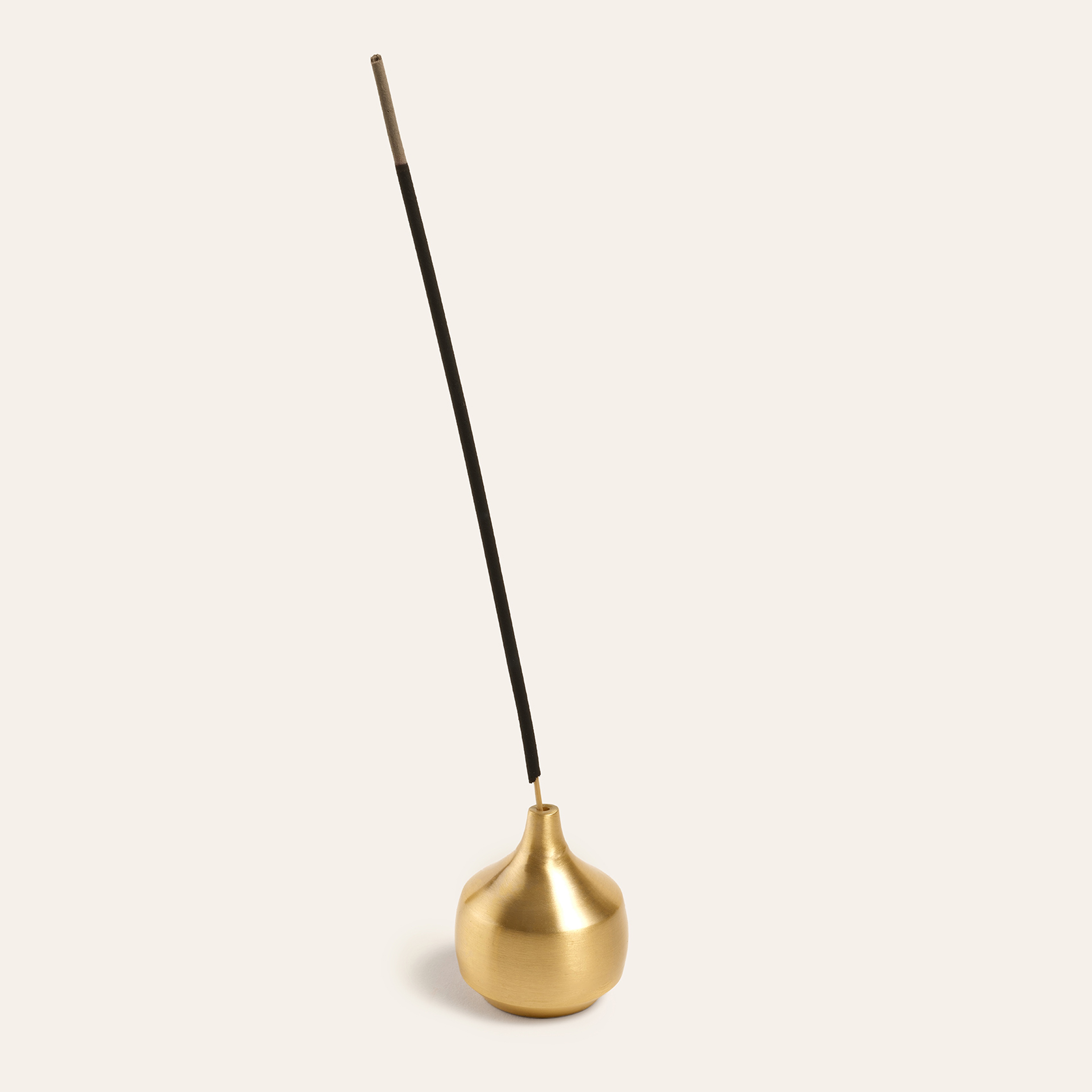 Lotus Pirinç Tütsü Tutucu 4x4x5 Cm Mat Altın