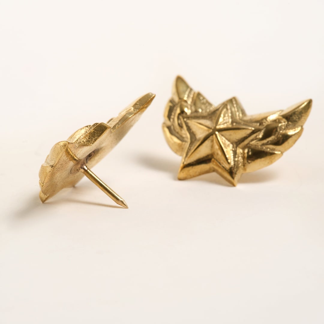 Lotus Pirinç Dekoratif Obje 3x3x2 Cm Altın