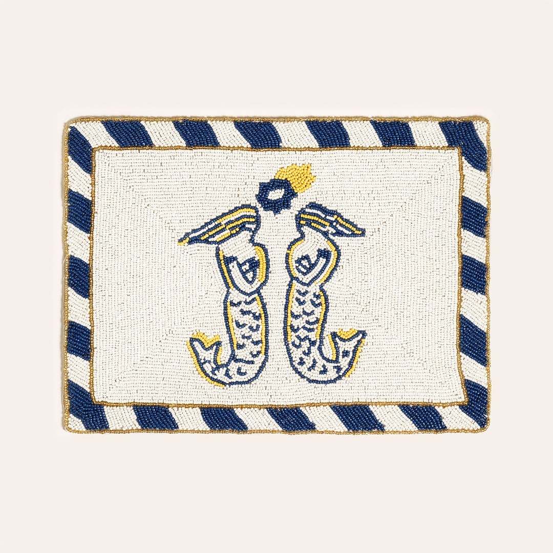 Khanpur Cam Boncuk Amerikan Servis 30x40 Cm Renkli