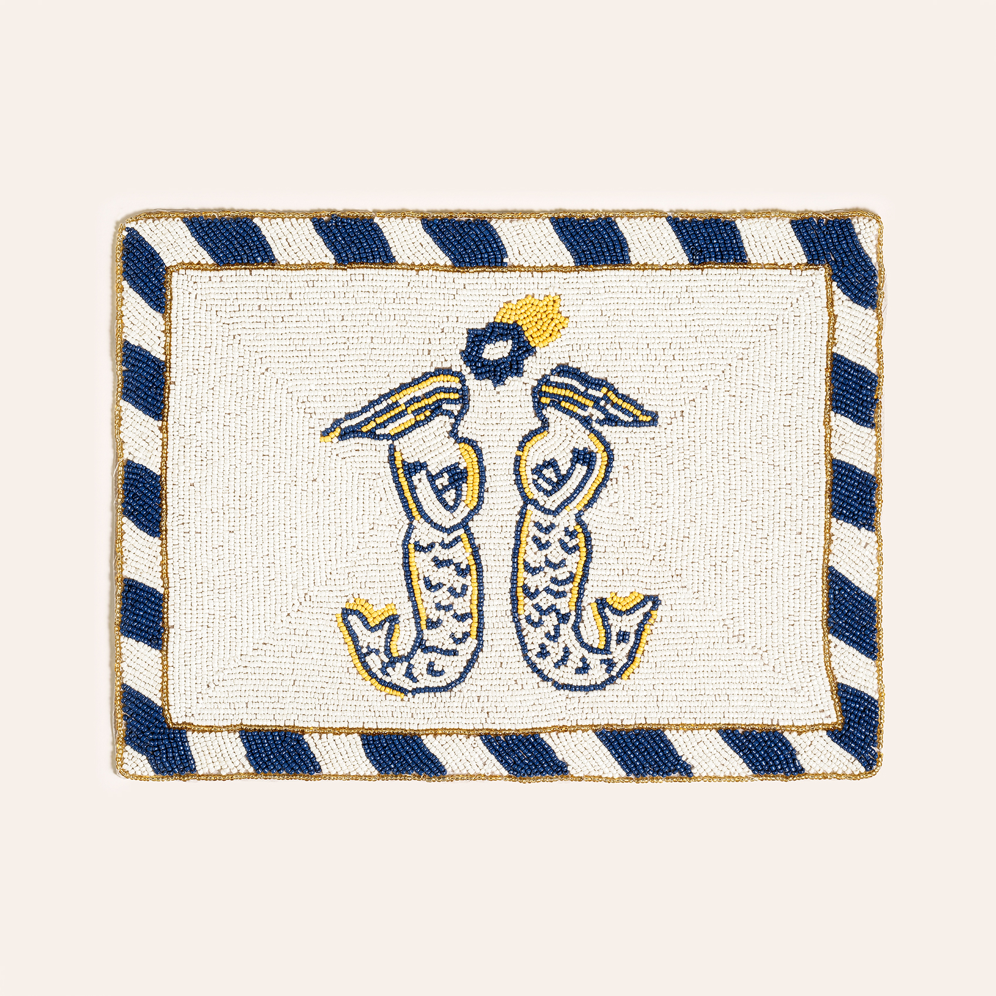 Khanpur Cam Boncuk Amerikan Servis 30x40 Cm Renkli