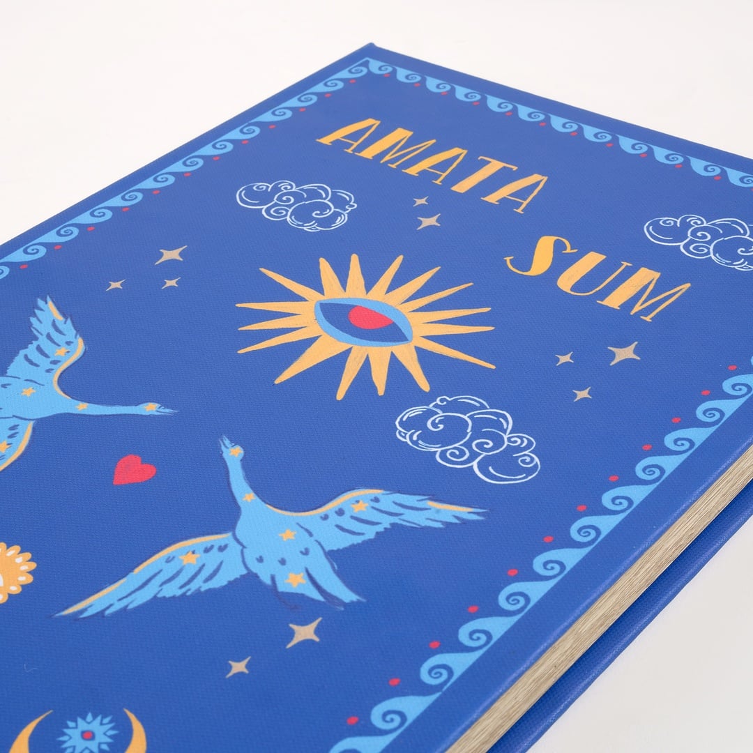 Olbıa Kanvas - Polistren - Kadife Dekoratif Kutu 23x24 Cm Renkli