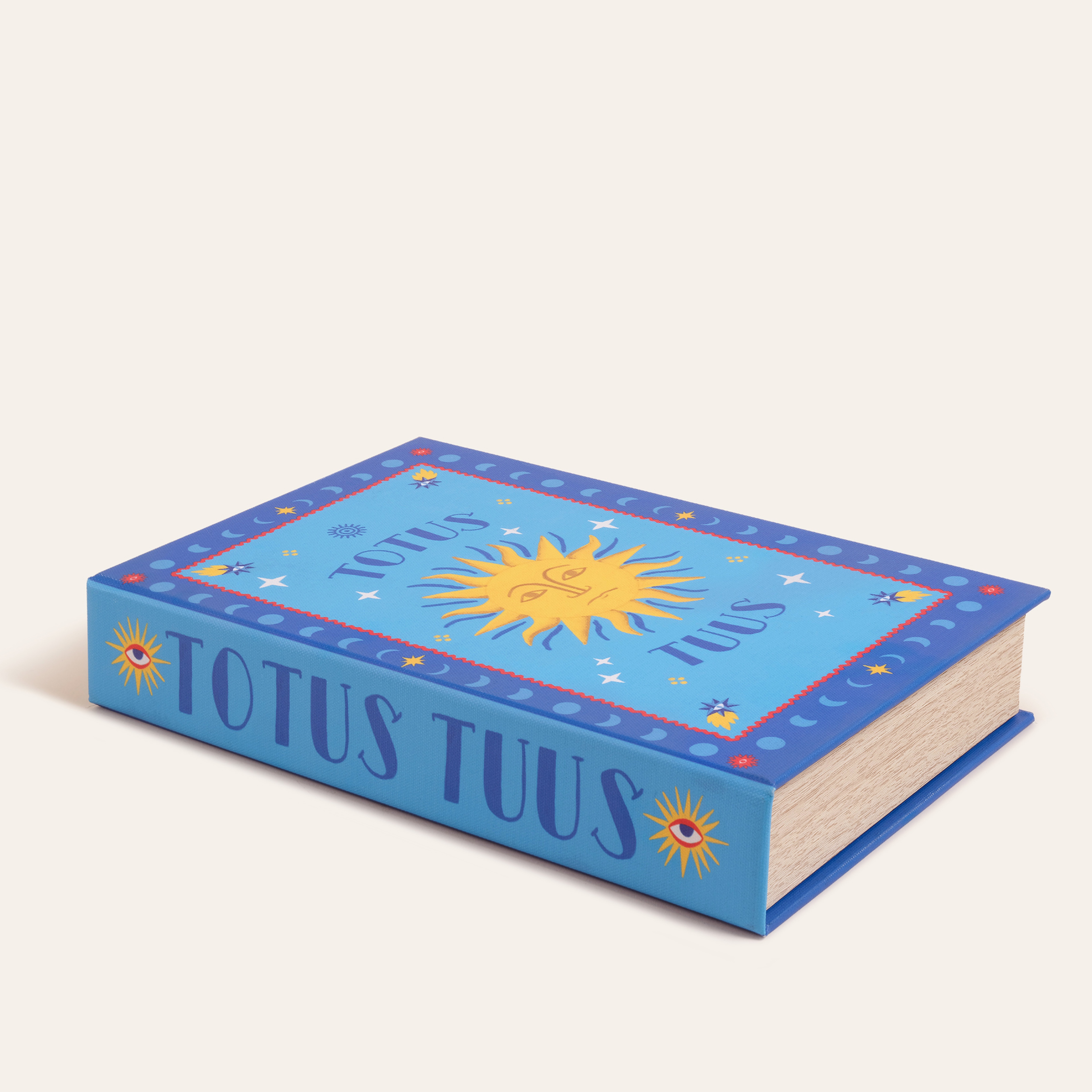 Olbıa Kanvas - Polistren - Kadife Dekoratif Kutu 19x30 Cm Renkli