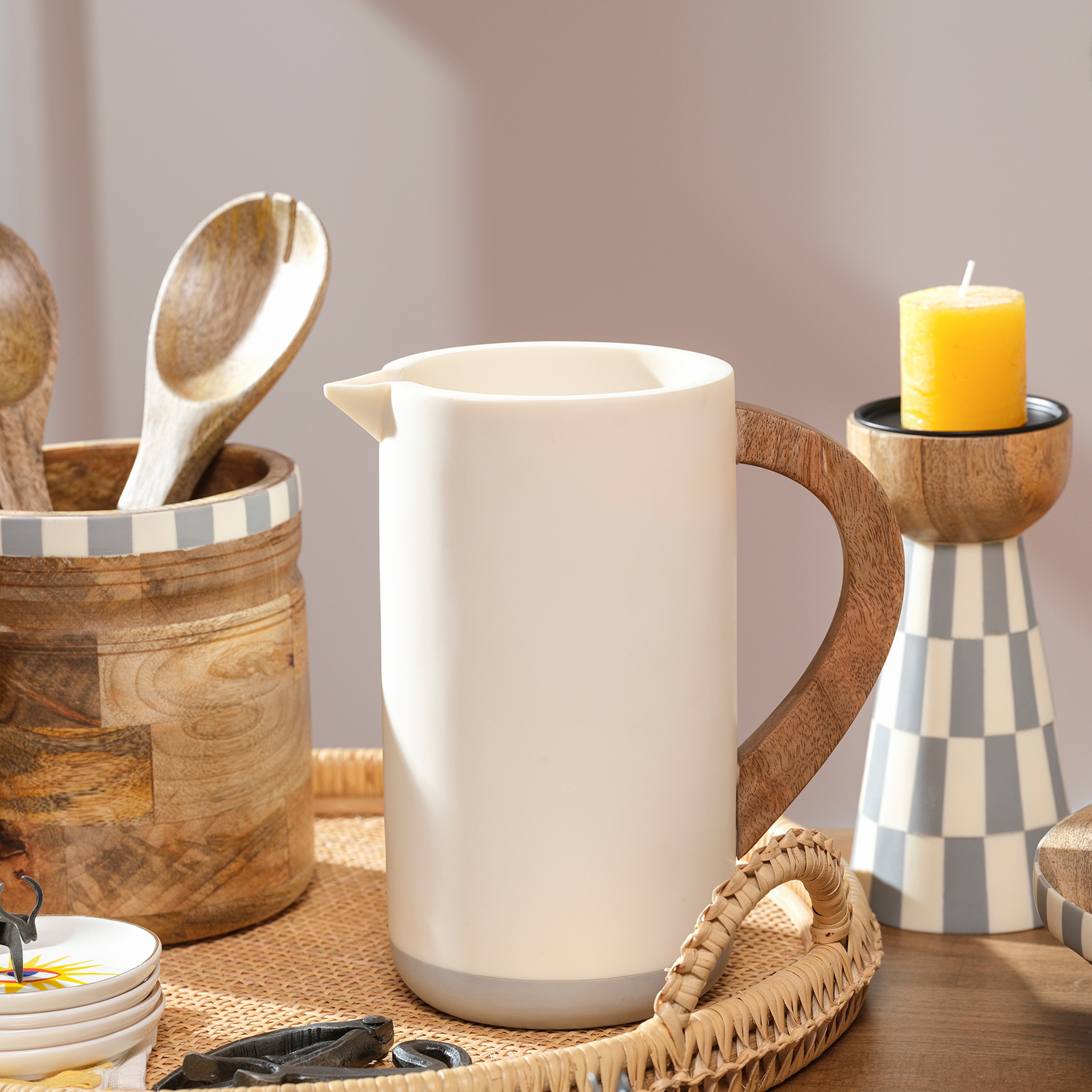 Nohar Reçine - Mango Ağacı Sürahi 2000 Ml Natural - Grı