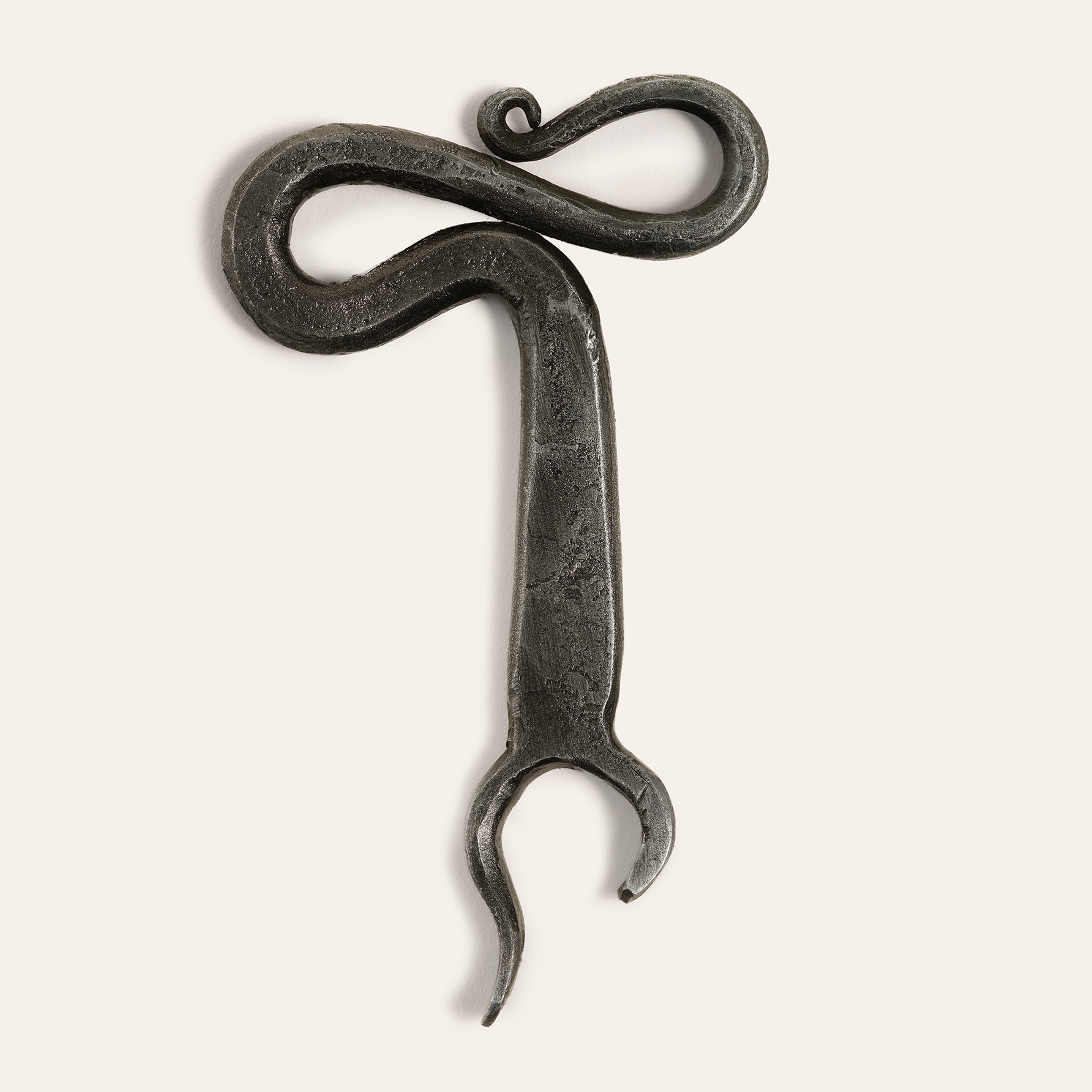 Bıjnor Metal Dekoratif Obje 7x1x11 Cm Gri