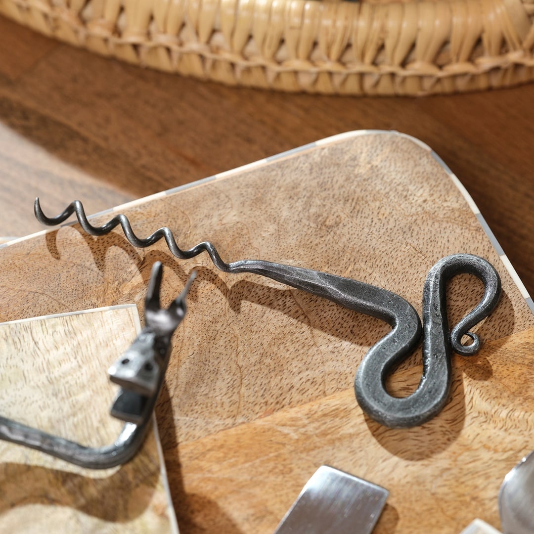 Bıjnor Metal Dekoratif Obje 8x1x17 Cm Gri