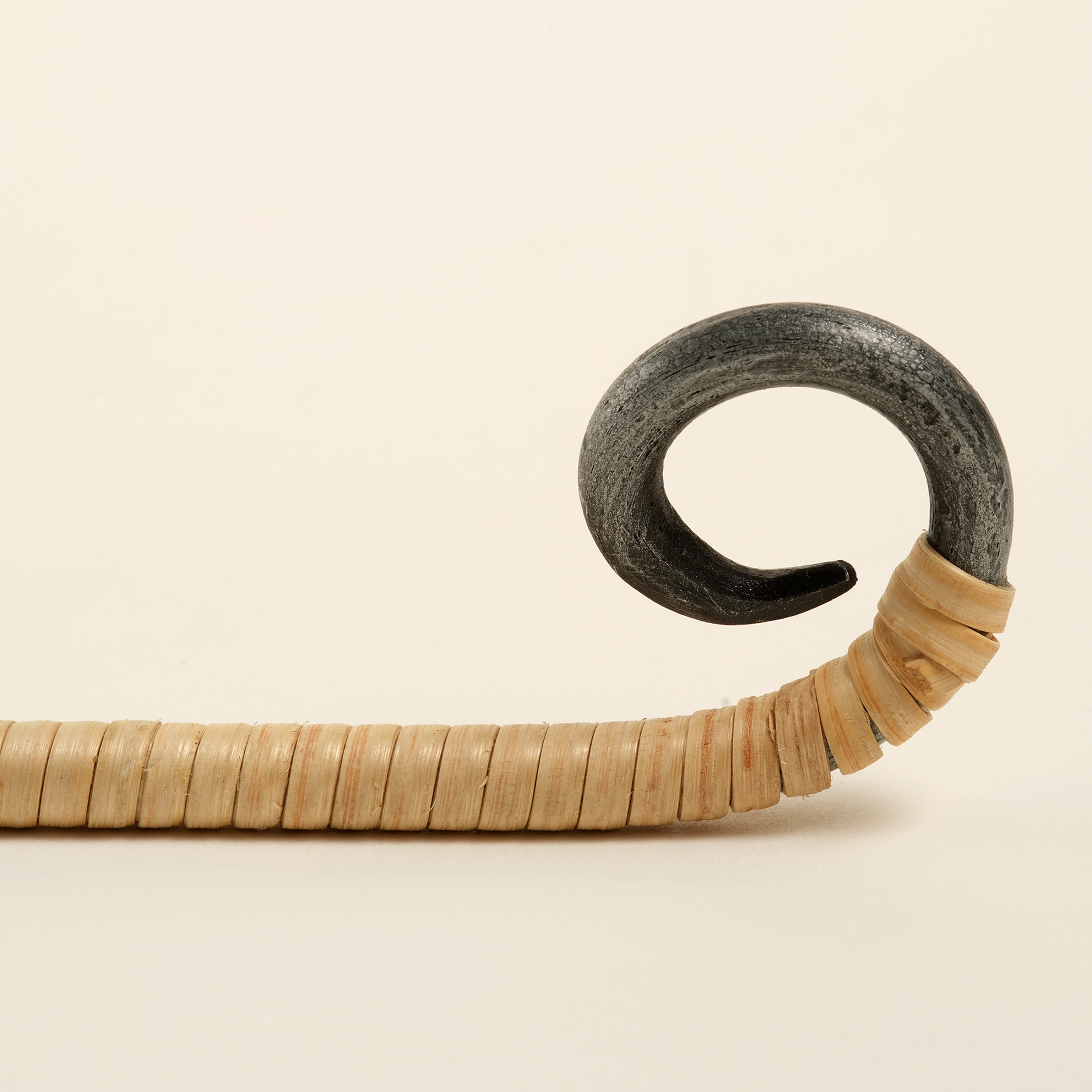 Bıjnor Metal Dekoratif Obje 23x3x7 Cm Natural - Grı
