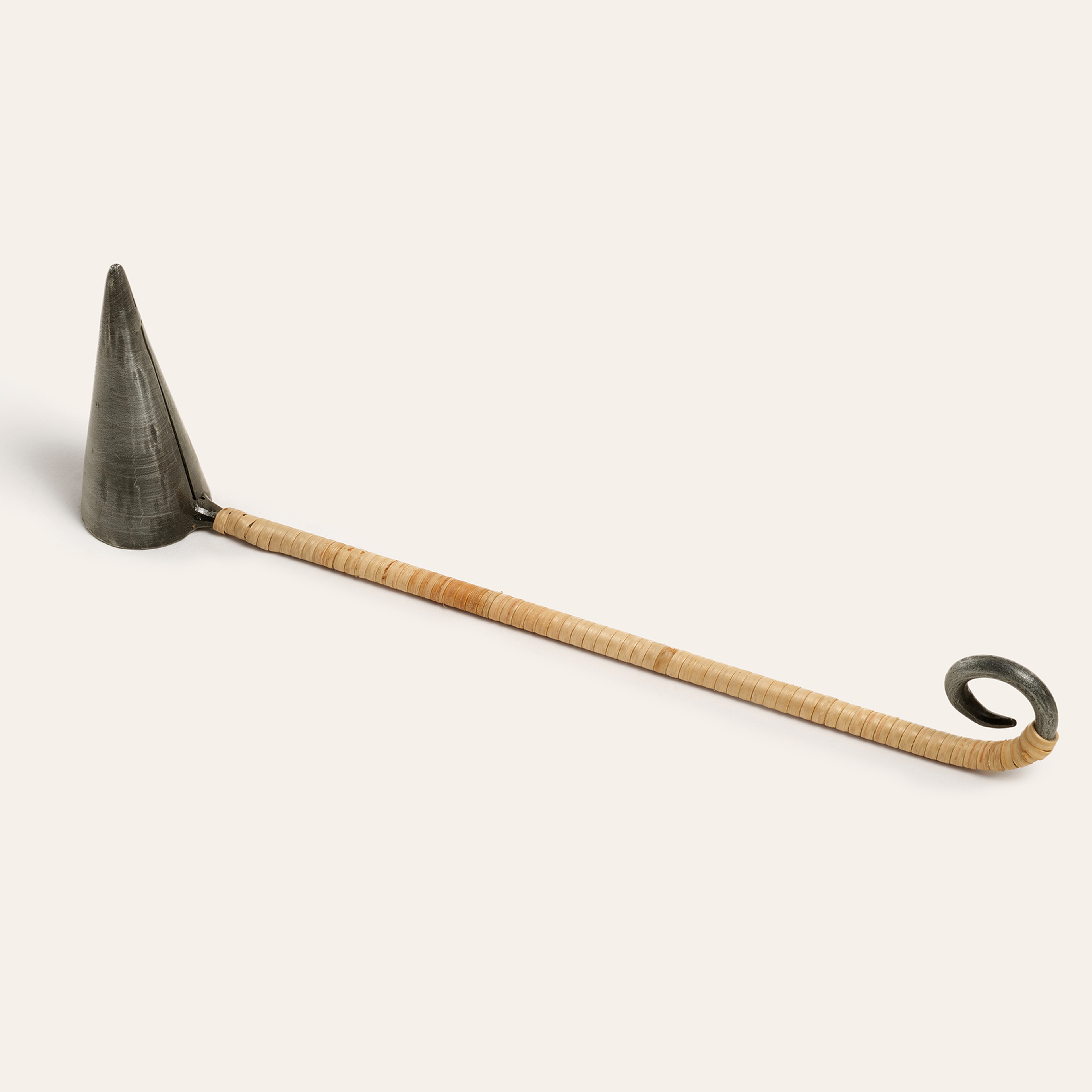 Bıjnor Metal Dekoratif Obje 23x3x7 Cm Natural - Grı