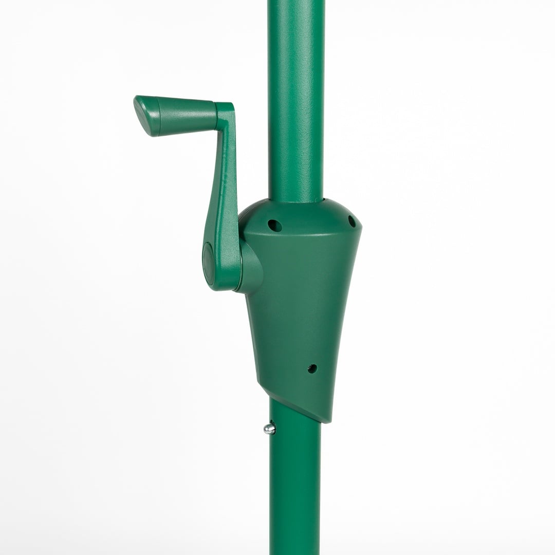 Lısse Aluminyum + Polyester - Çelik Şemsiye 250x250x235 Cm Yeşil