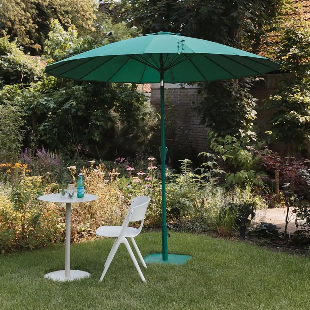 Lısse Aluminyum + Polyester - Çelik Şemsiye 250x250x235 Cm Yeşil