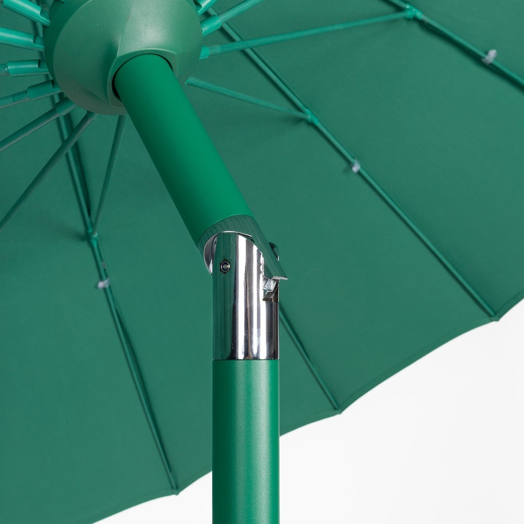 Lısse Aluminyum + Polyester - Çelik Şemsiye 250x250x235 Cm Yeşil