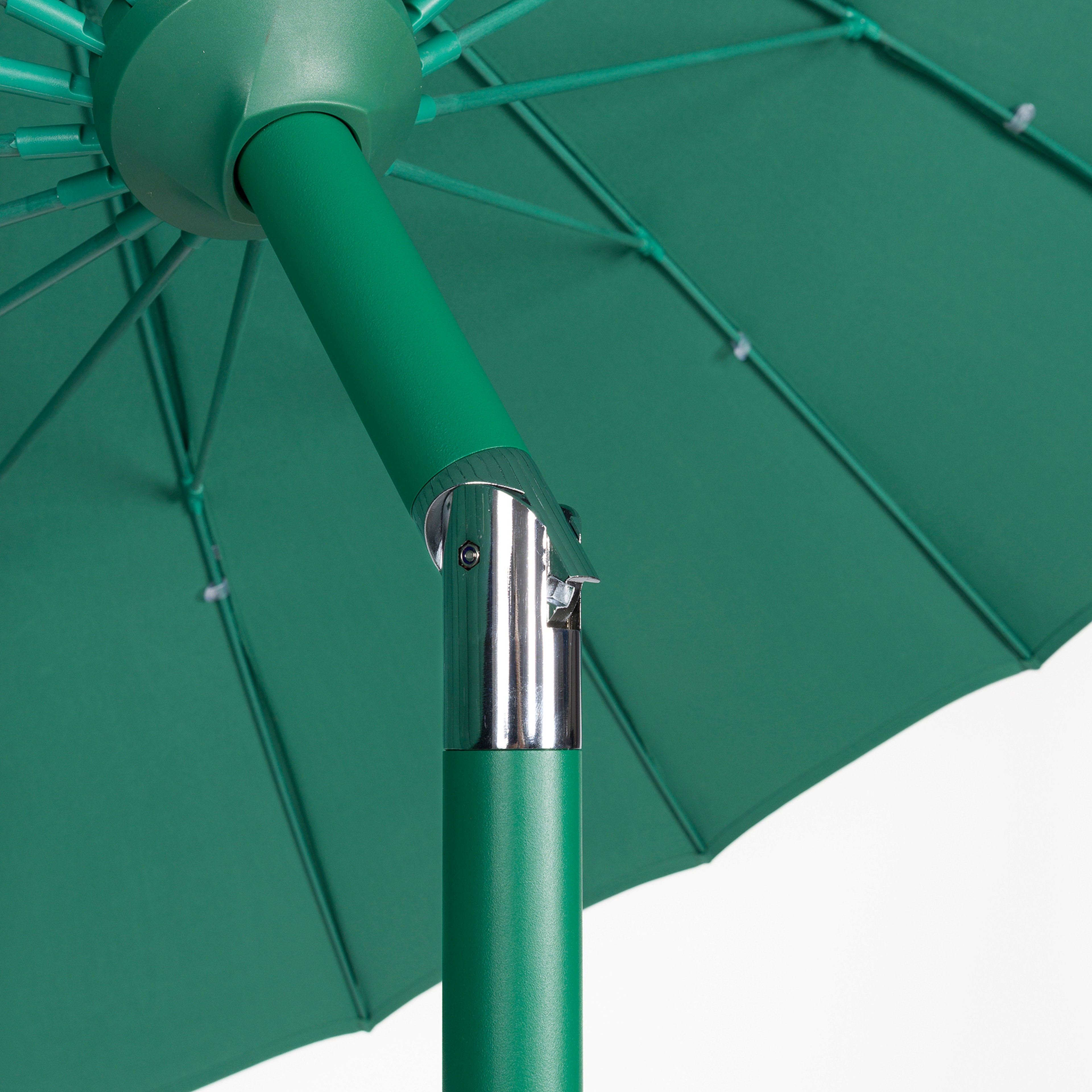 Lısse Aluminyum + Polyester - Çelik Şemsiye 250x250x235 Cm Yeşil