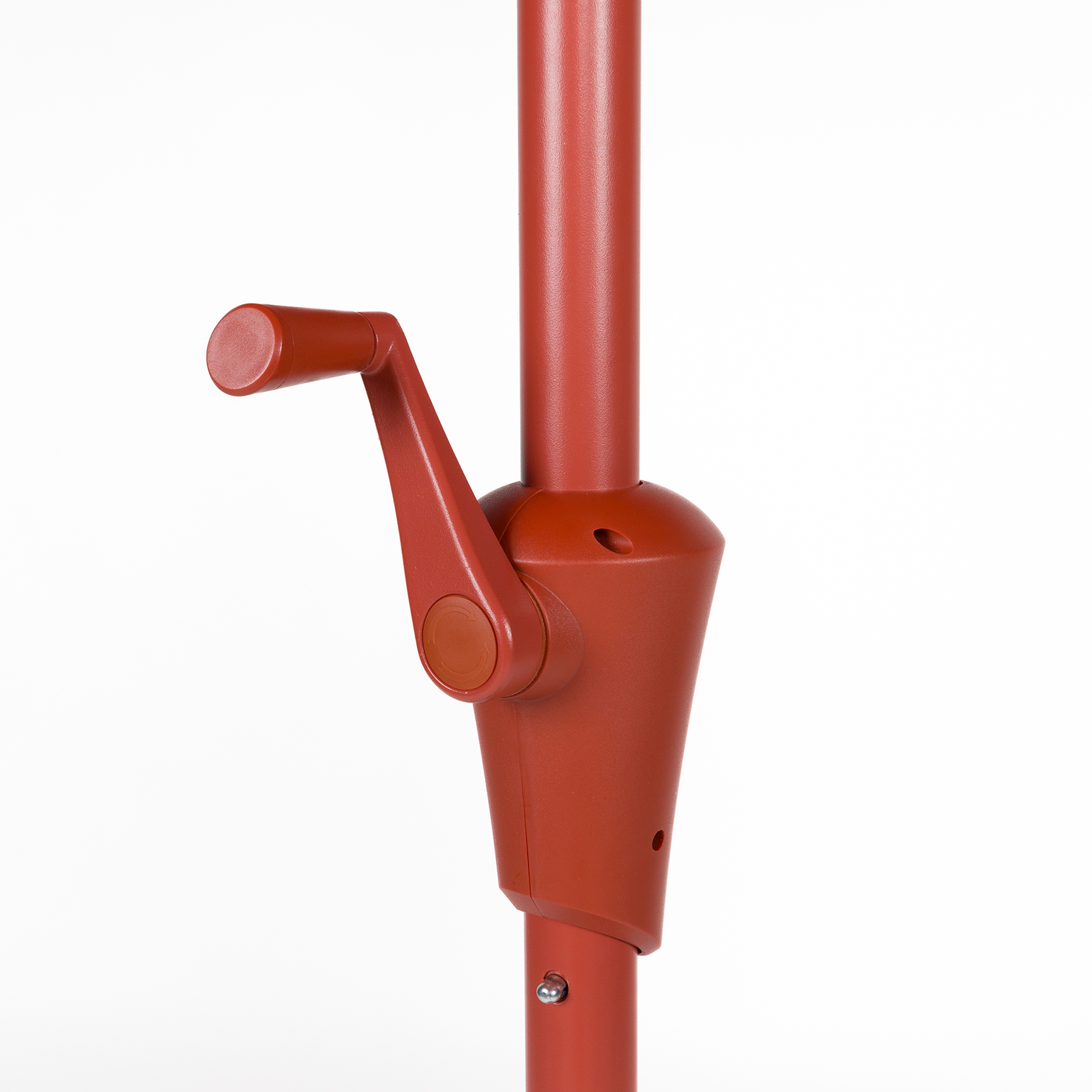 Lısse Aluminyum + Polyester - Çelik Şemsiye 250x250x235 Cm Turuncu