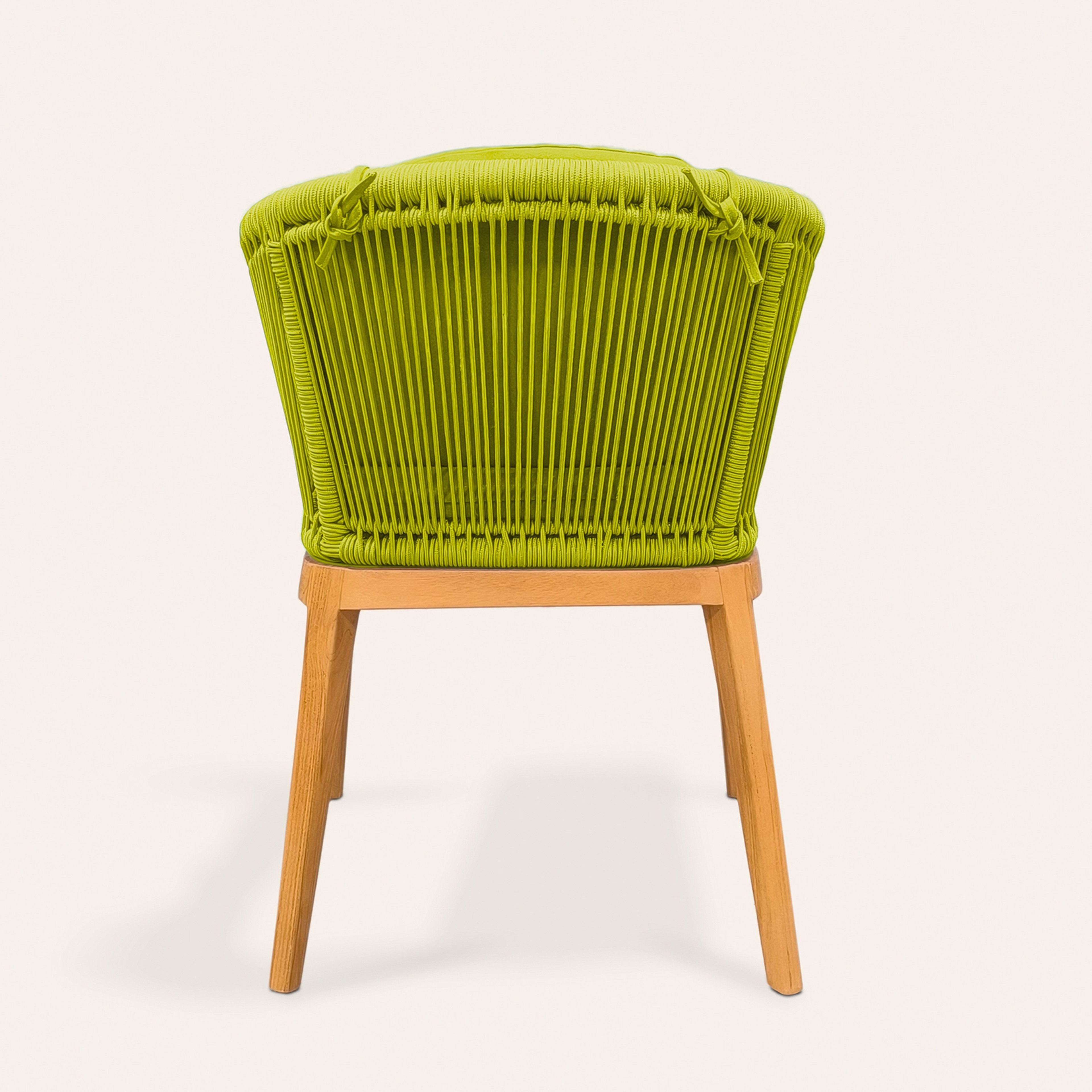 Sumatra Teak Wood Sandalye 57,5x61x78 Cm Yeşil