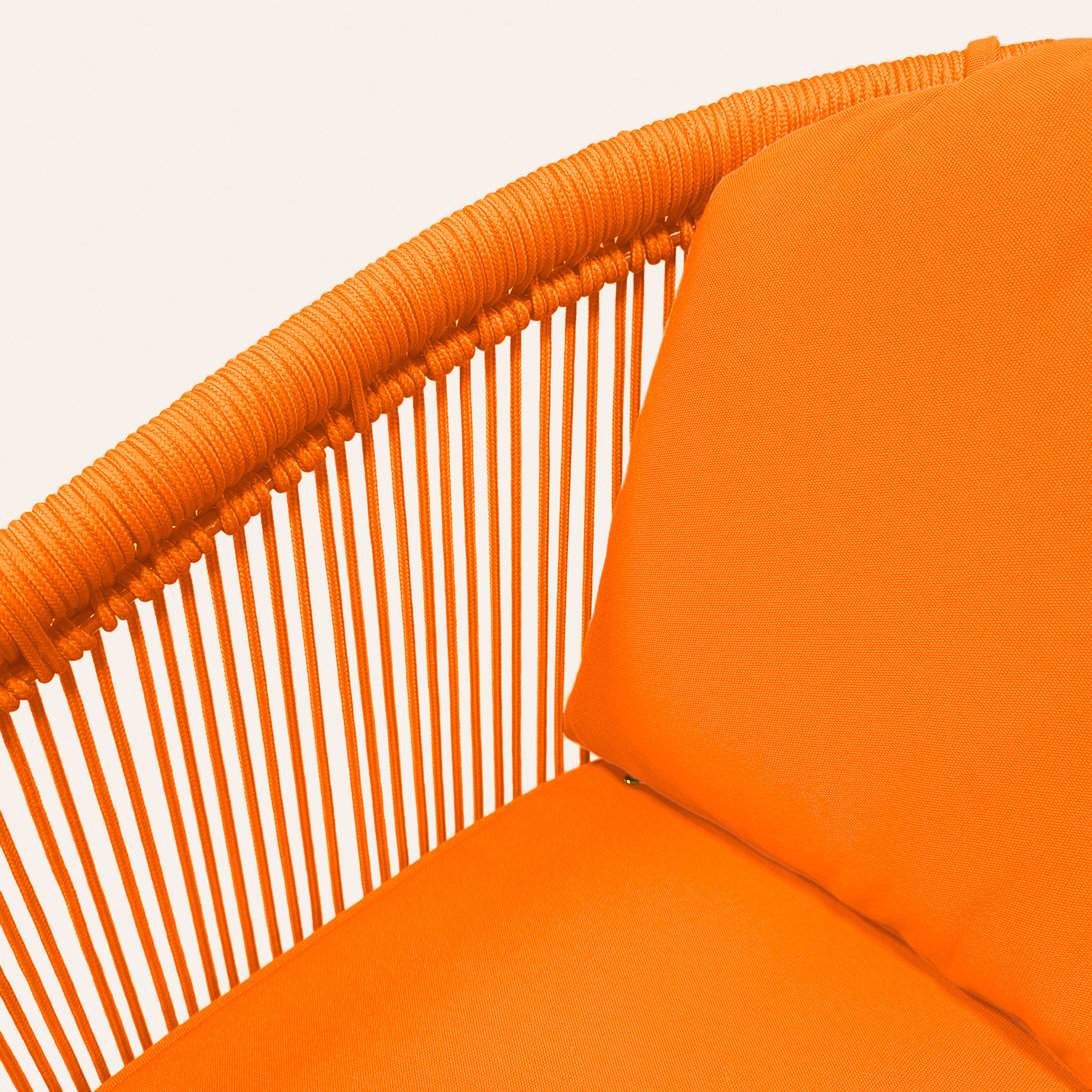 Sumatra Teak Wood Sandalye 57,5x61x78 Cm Turuncu