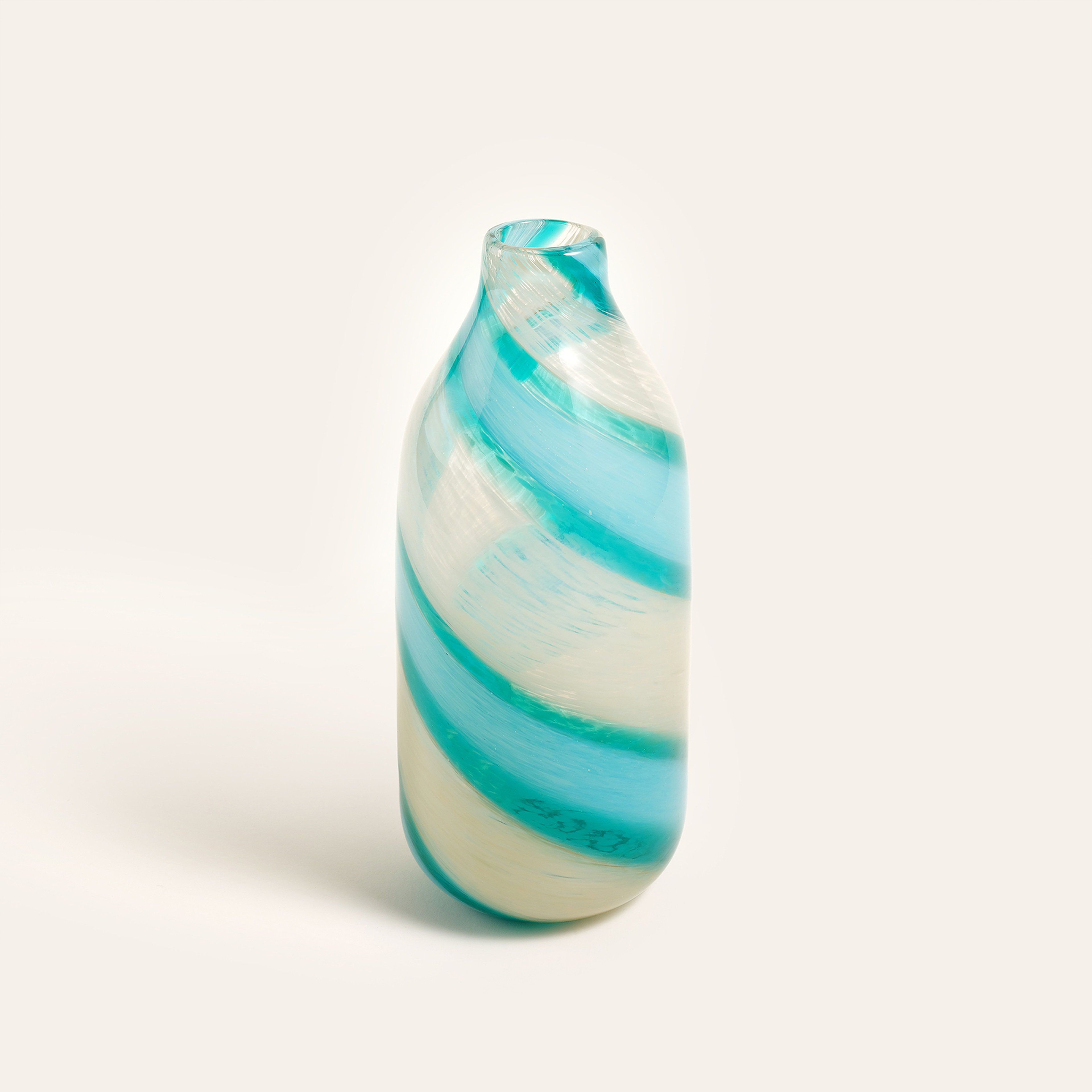 Macau Cam Vazo 13x13x31 Mavi