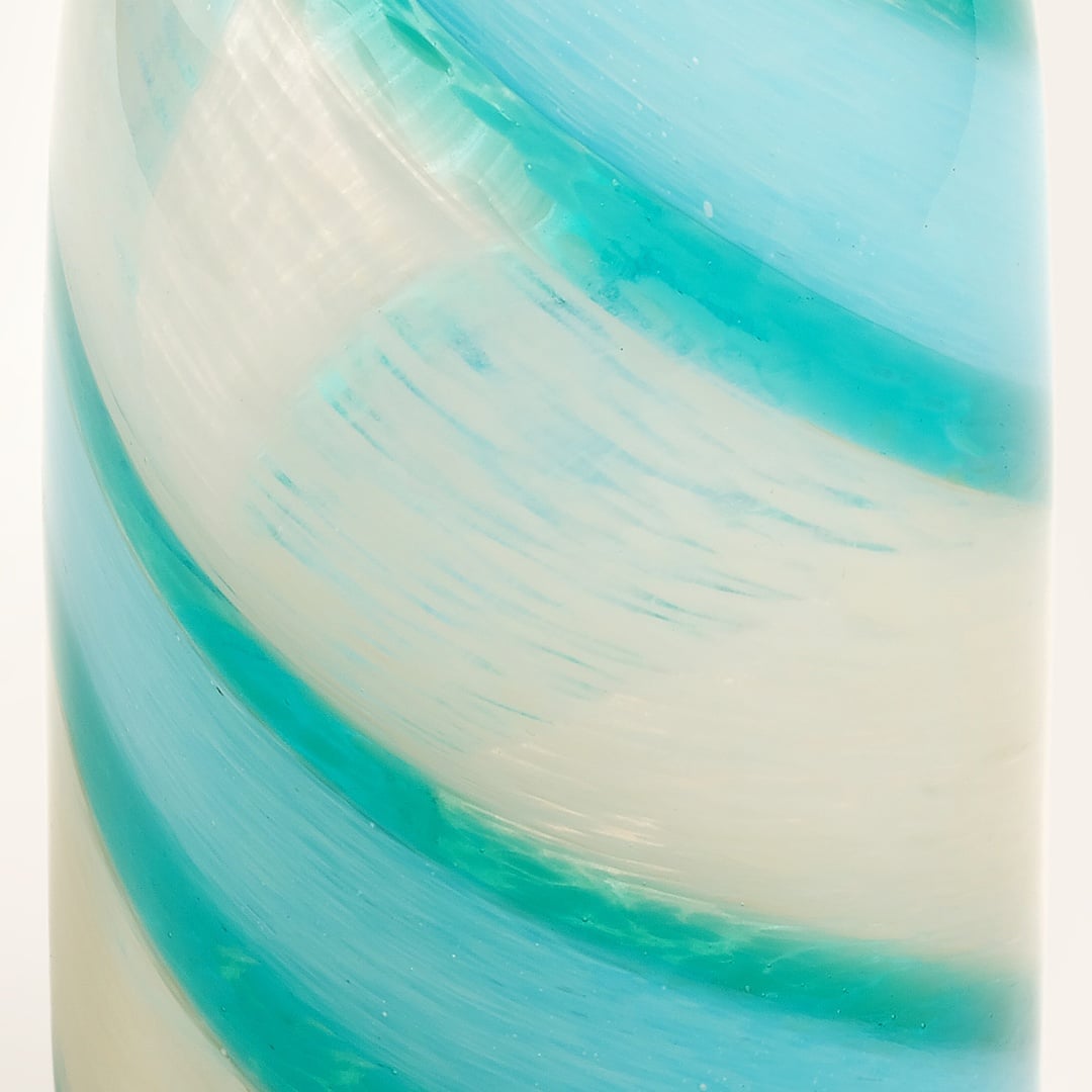 Macau Cam Vazo 13x13x31 Mavi