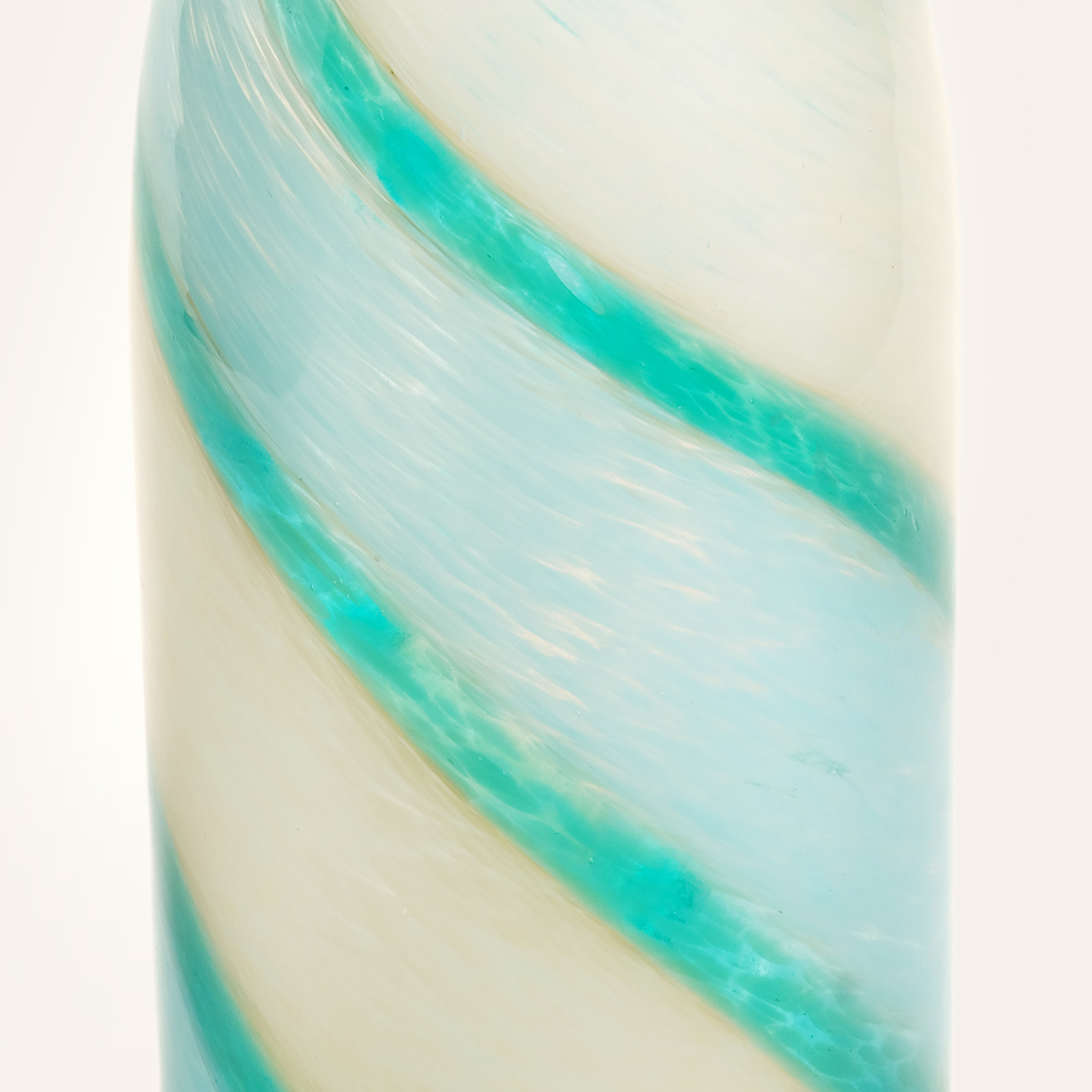 Macau Cam Vazo 12x12x41 Cm Mavi