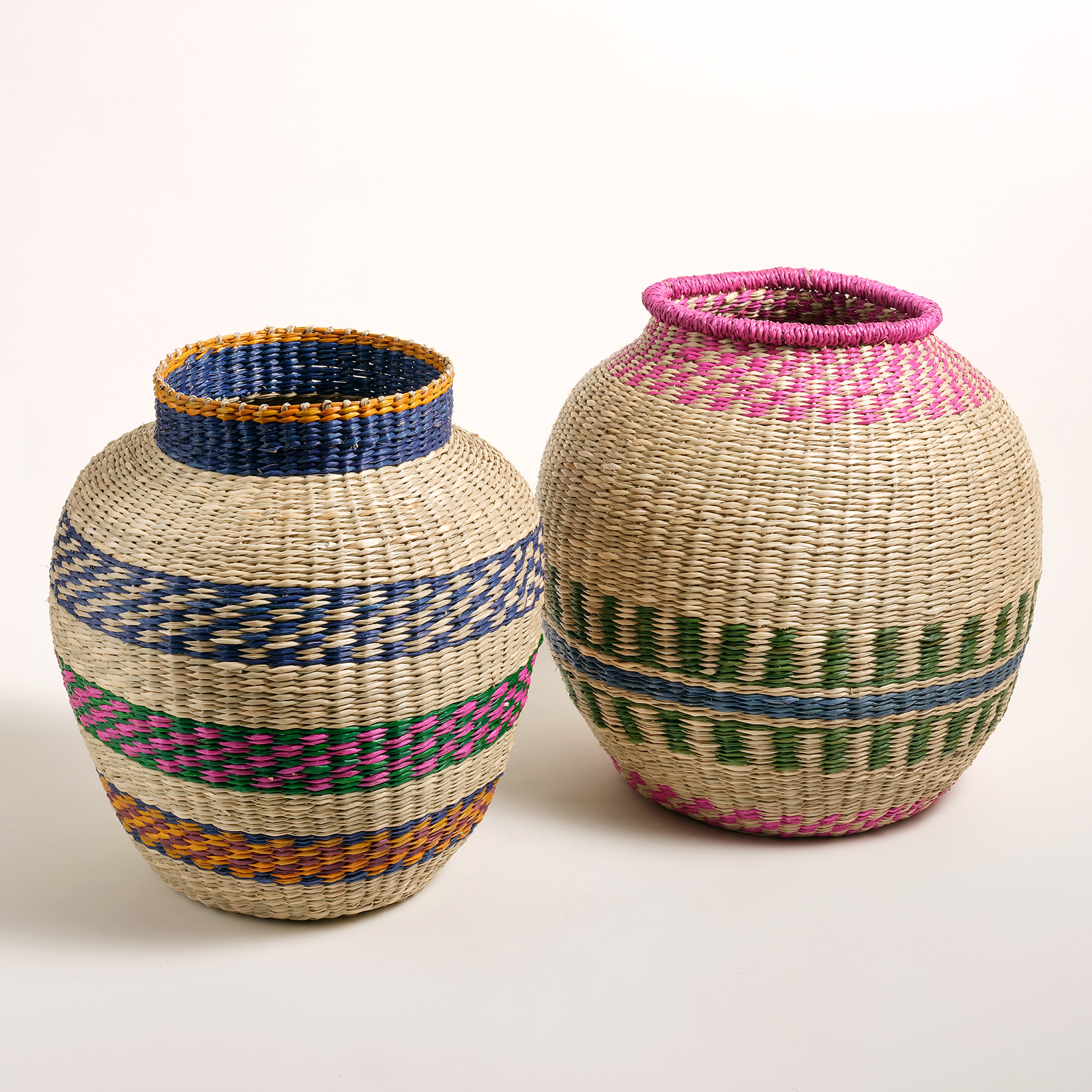 Tam Dao Deniz Çayırı Vazo 30x18x33 Cm Renkli