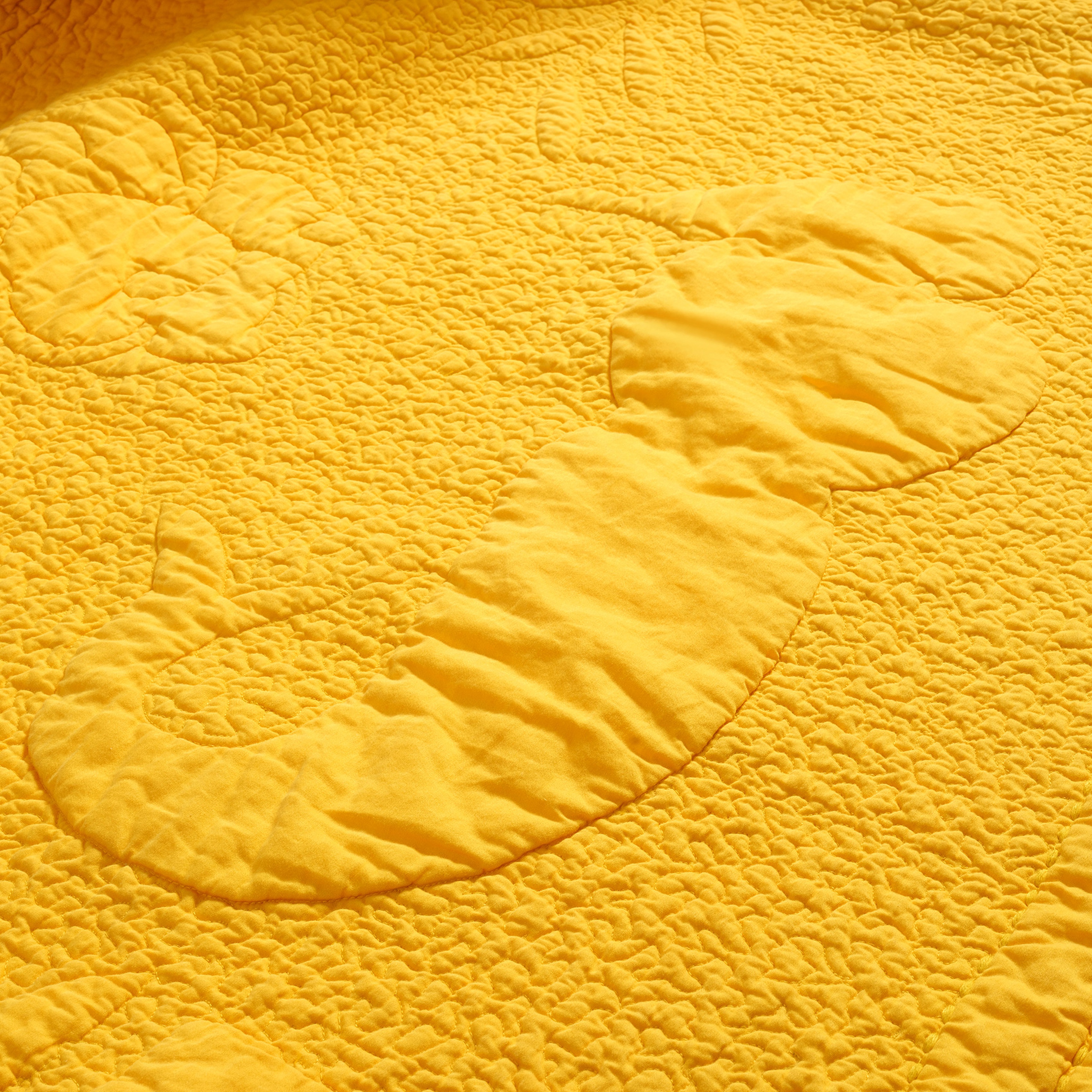 Uttar Kapitoneli 300 Tc Çift Kişilik Pamuk Saten Yatak Örtüsü Seti 240x260 Cm Sarı