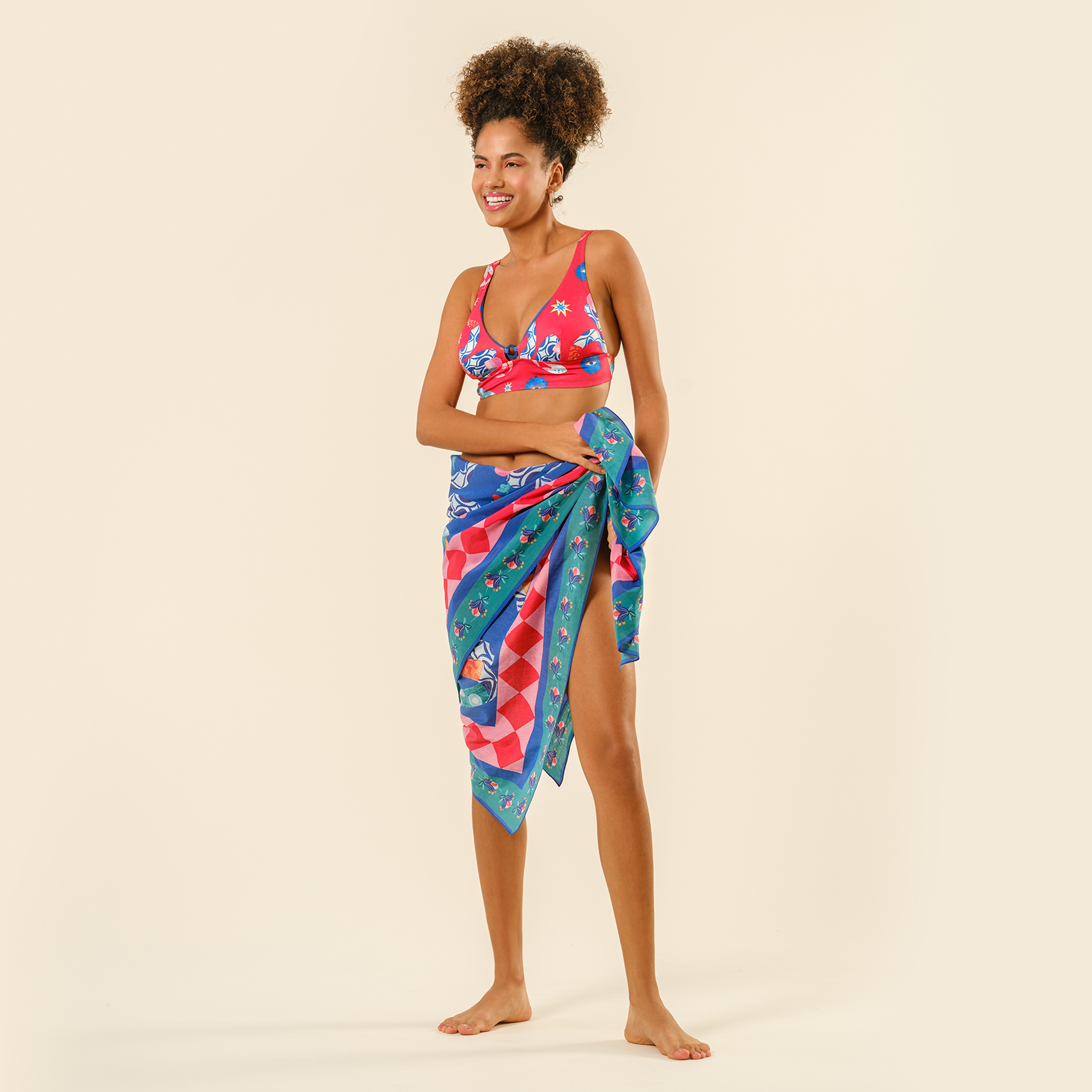 Daphne Bikini Altı 23x21 Cm Kırmızı