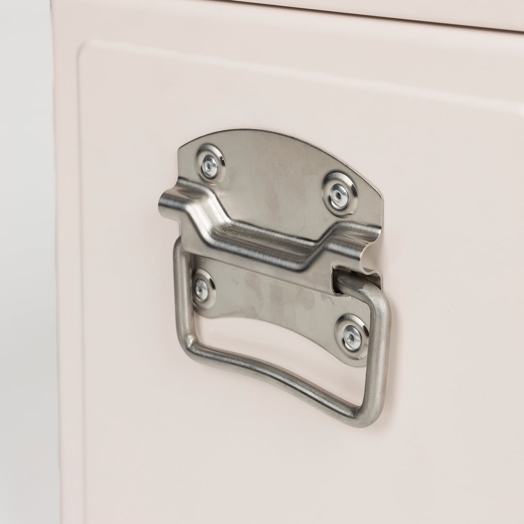 Lısse Polı̇propı̇len Plastı̇k Soğutma Kutusu 25x32x33 Cm Krem