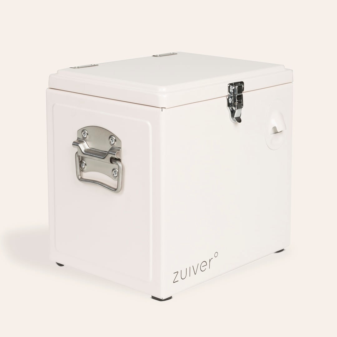 Lısse Polı̇propı̇len Plastı̇k Soğutma Kutusu 25x32x33 Cm Krem