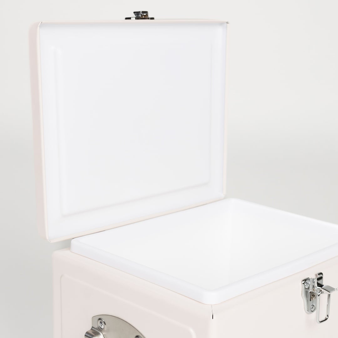 Lısse Polı̇propı̇len Plastı̇k Soğutma Kutusu 25x32x33 Cm Krem