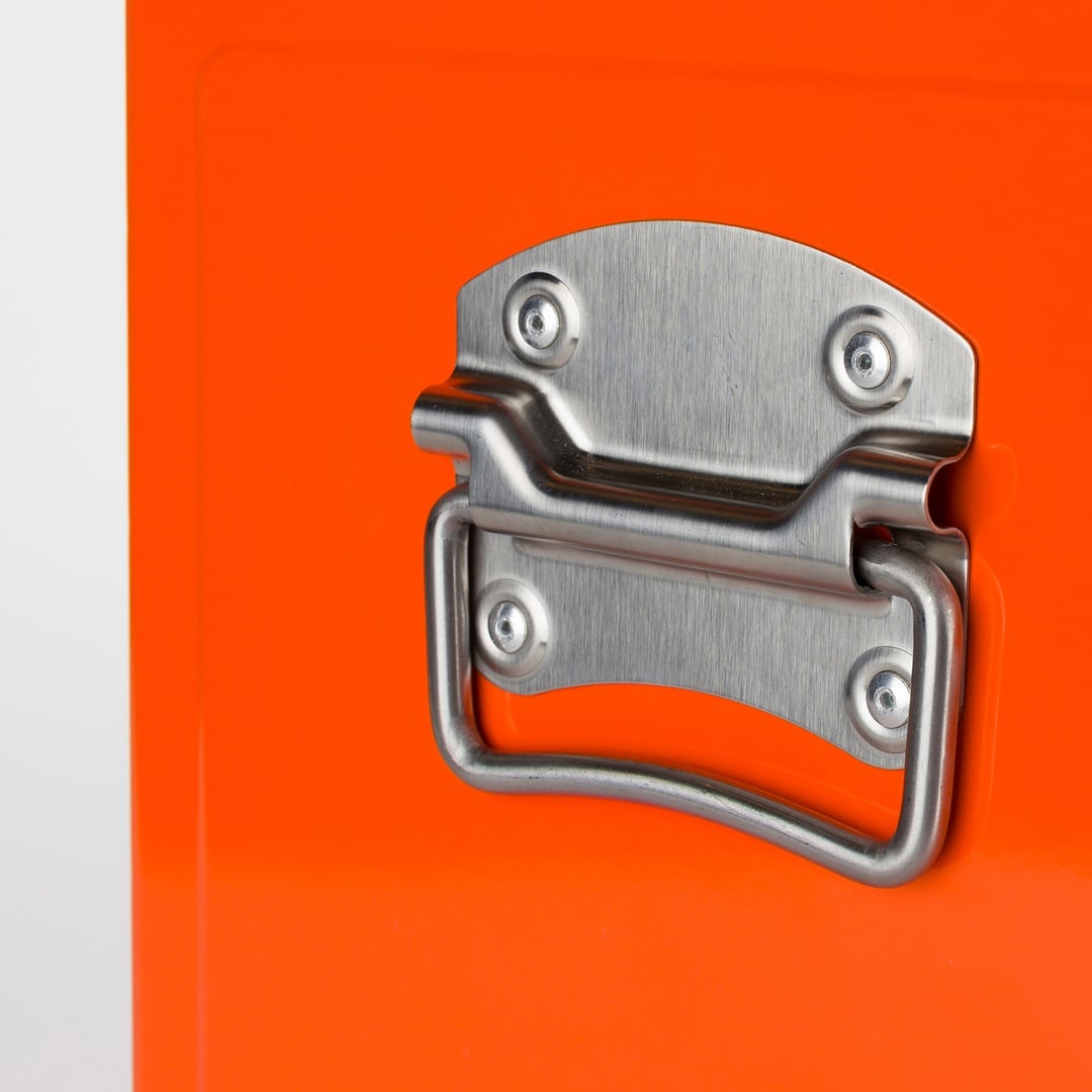 Lısse Polı̇propı̇len Plastı̇k Soğutma Kutusu 25x32x33 Cm Turuncu