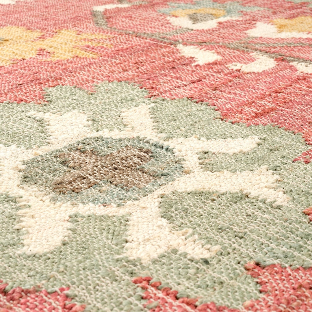 Jaıpur Jüt Kilim 120x180 Cm Kırmızı