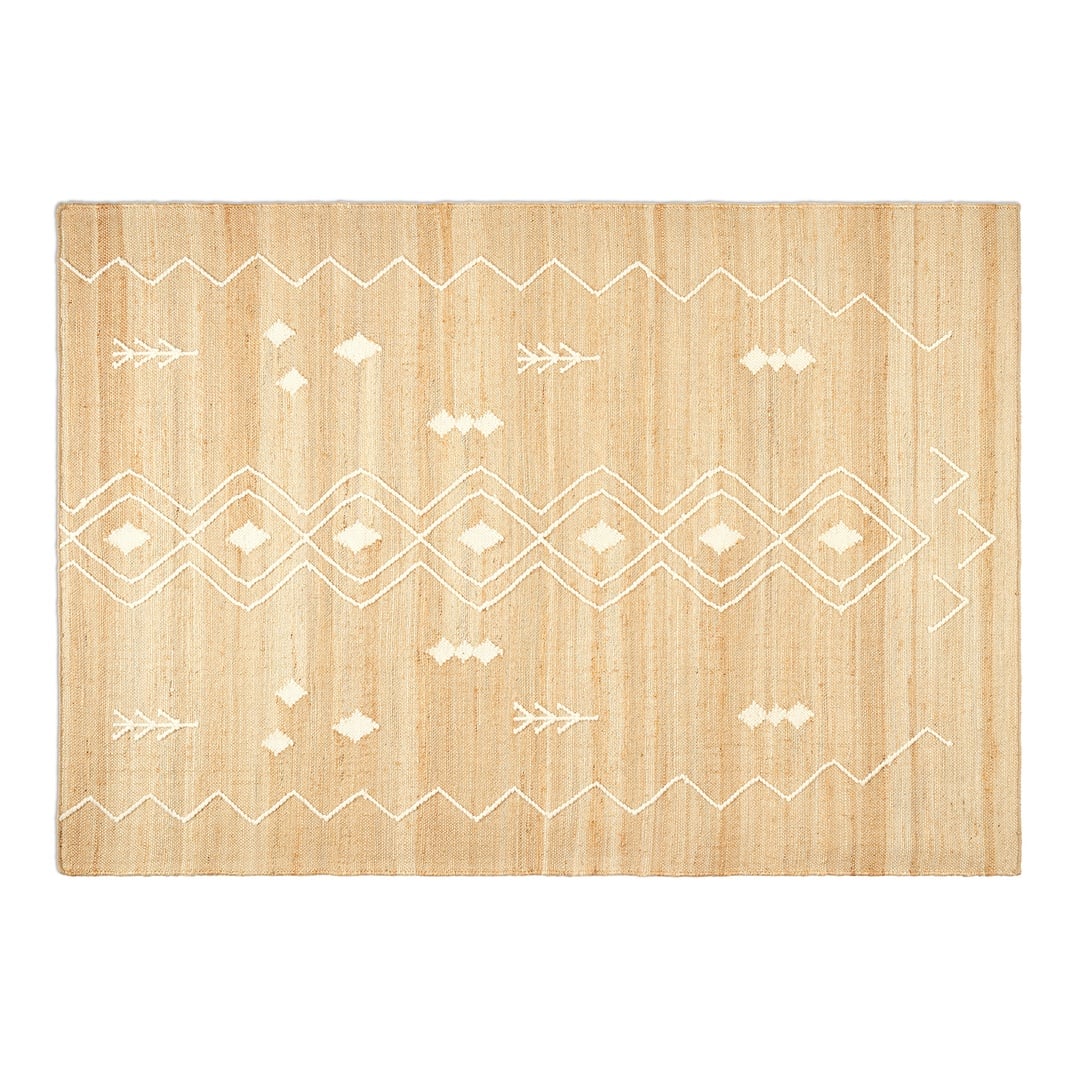 Jaıpur Jüt Kilim 80x150 Cm Bej