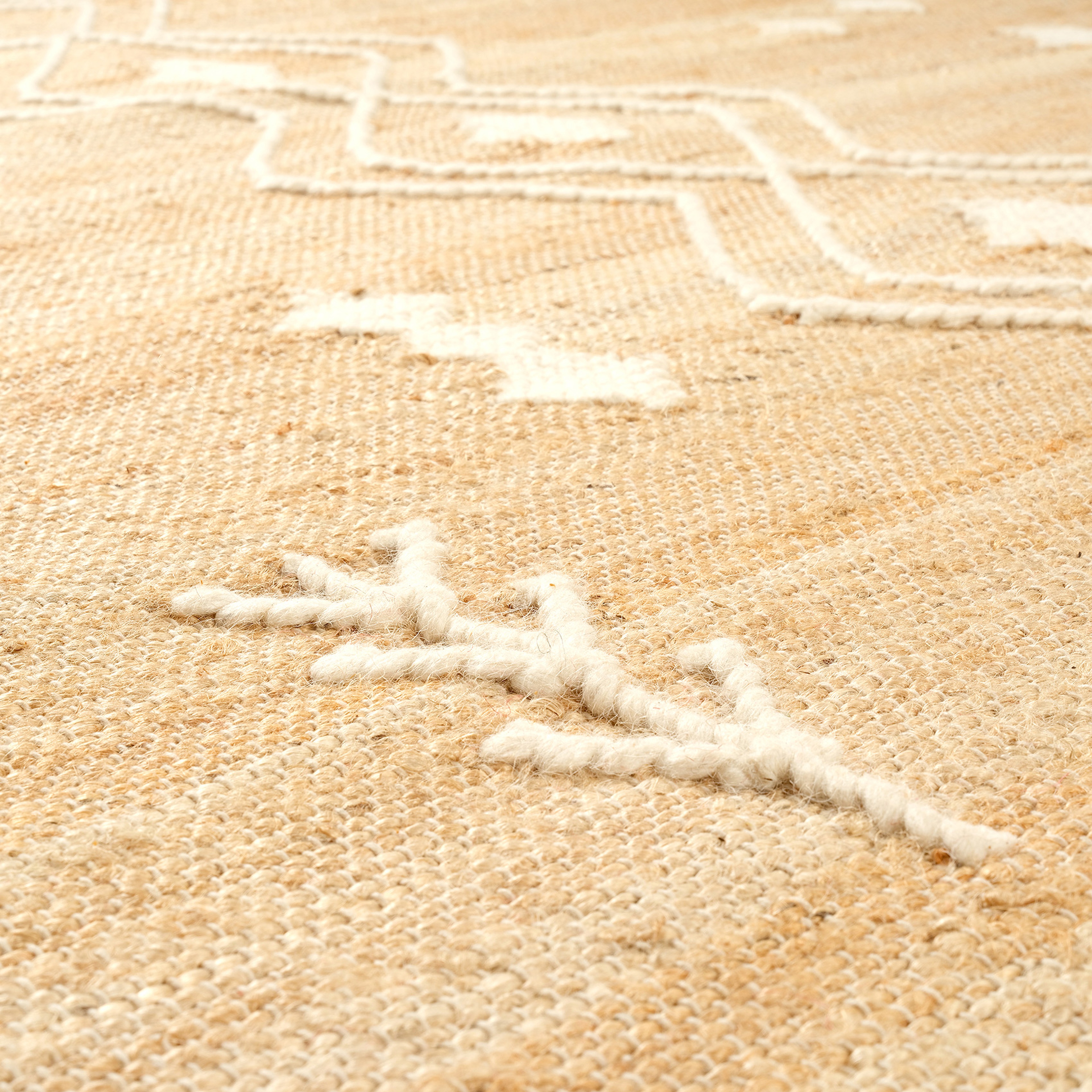 Jaıpur Jüt Kilim 120x180 Cm Bej