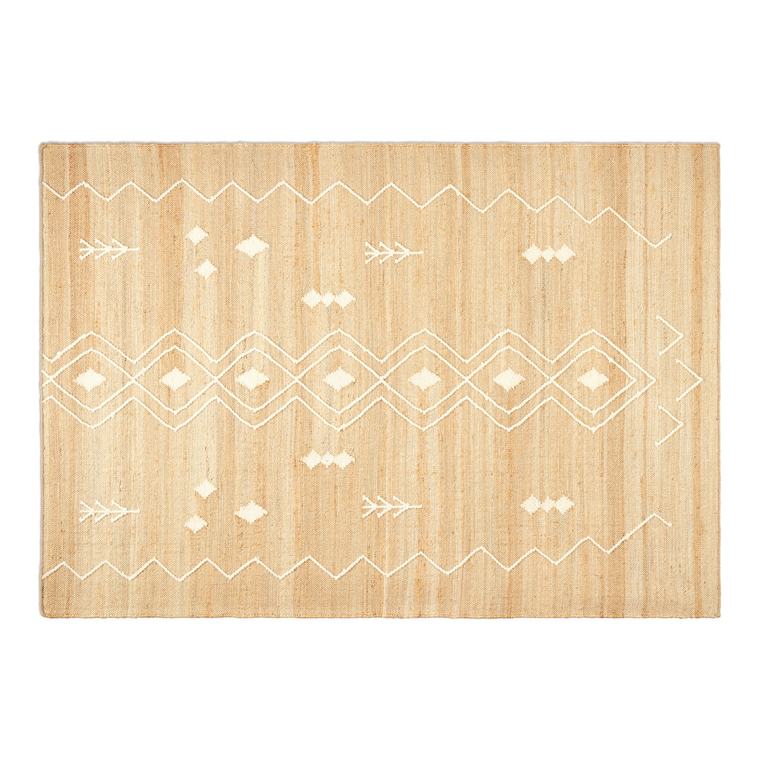 Jaıpur Jüt Kilim 160x230 Cm Bej