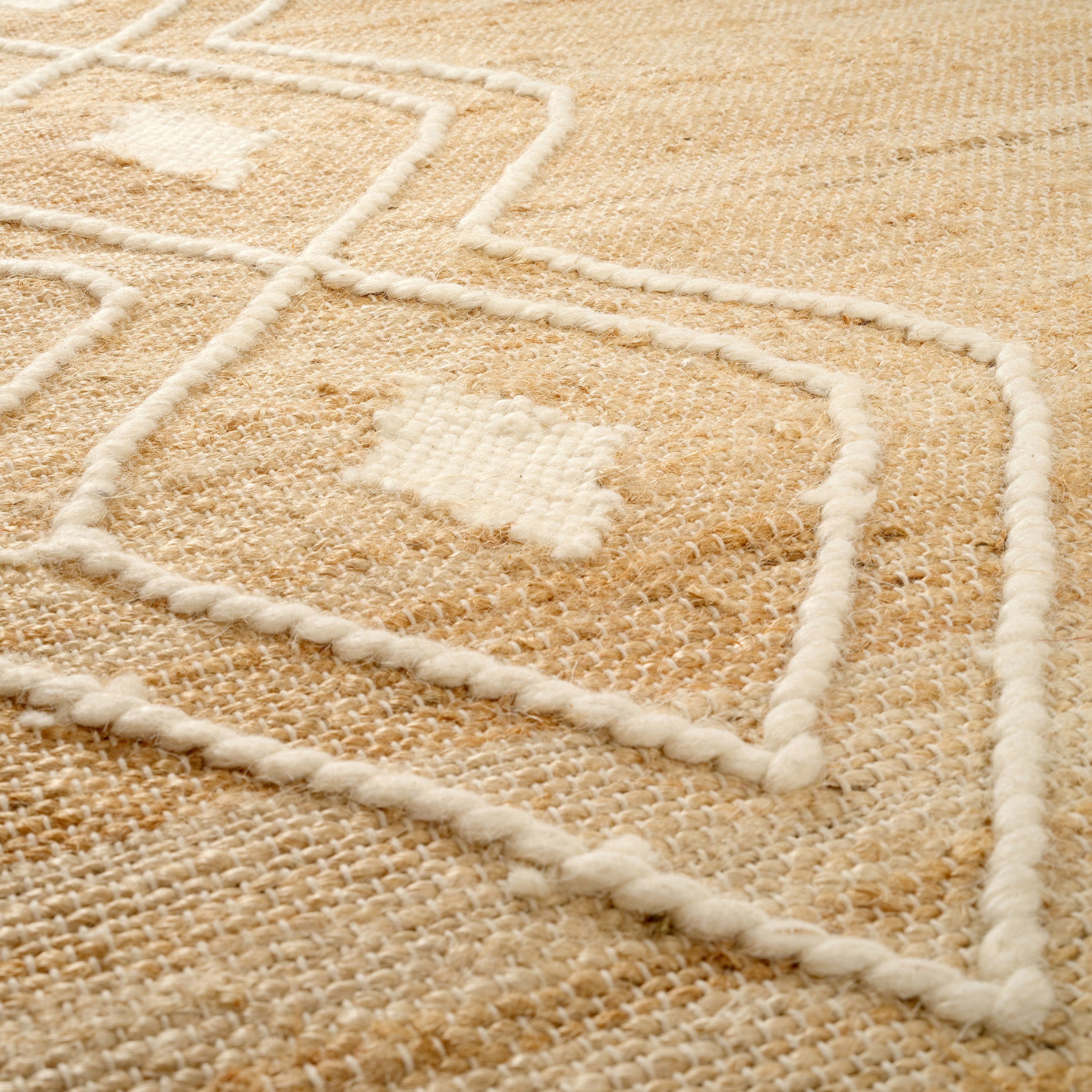 Jaıpur Jüt Kilim 160x230 Cm Bej